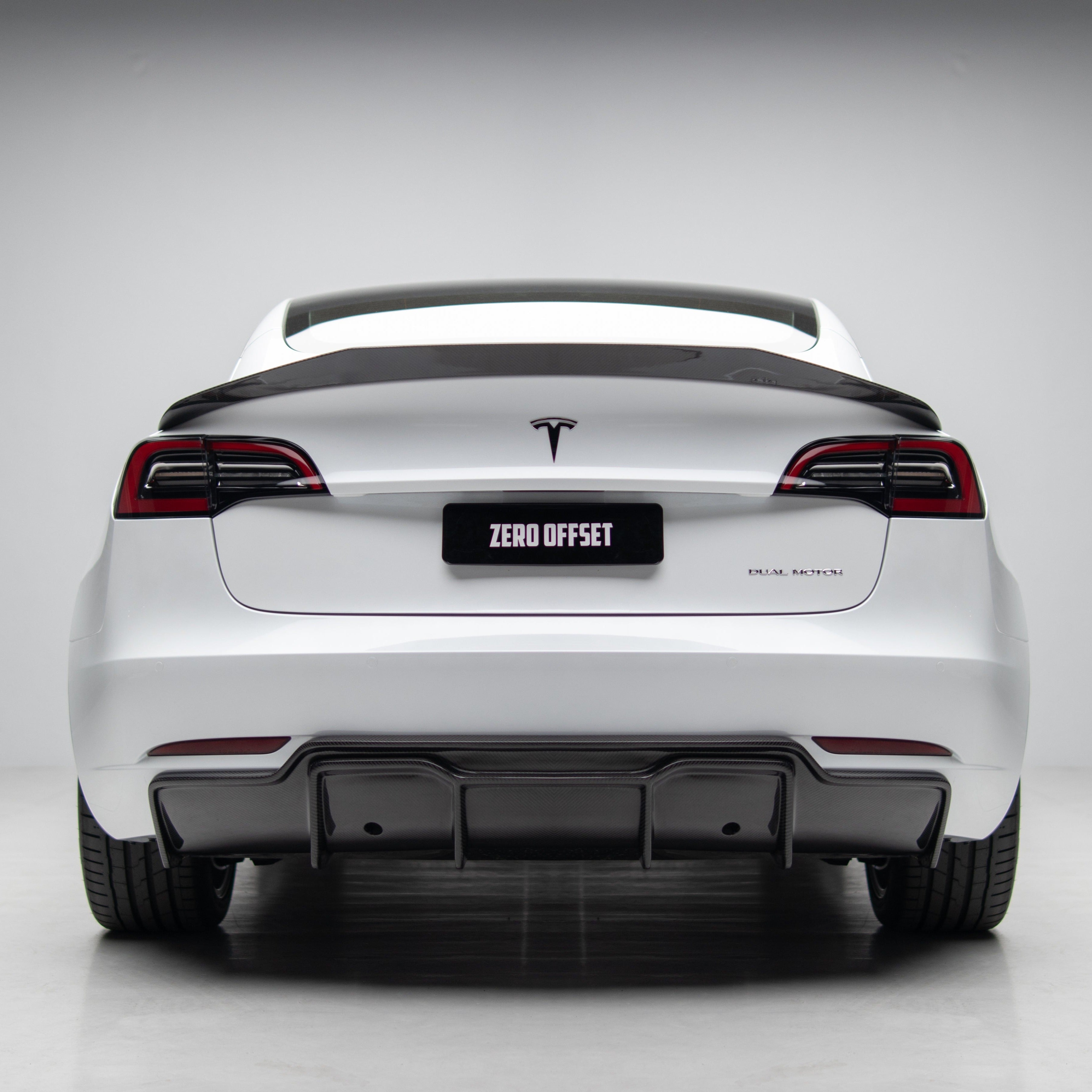 Vorsteiner Style Rear Spoiler (Carbon Fibre) for Tesla Model 3 19+