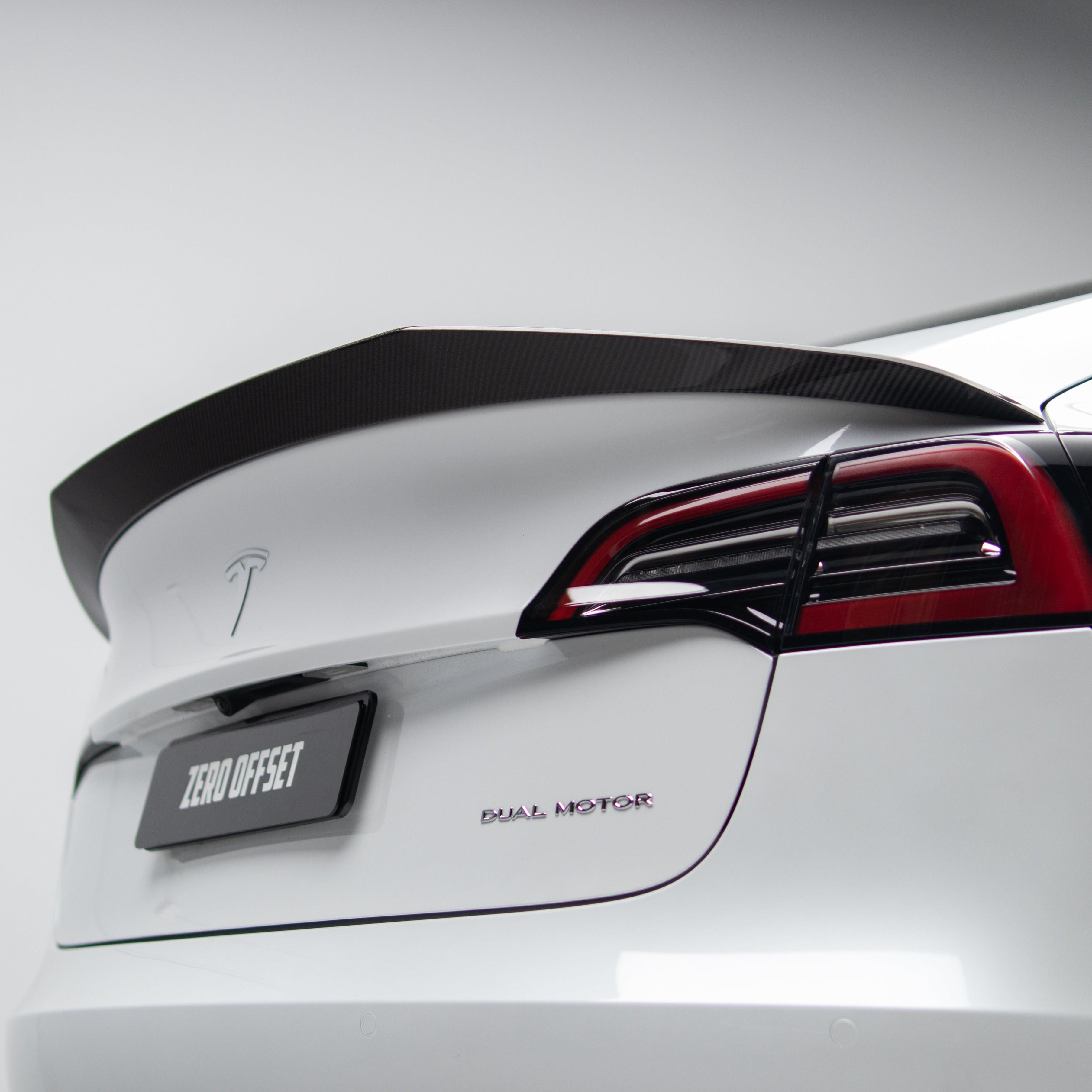 Vorsteiner Style Rear Spoiler (Carbon Fibre) for Tesla Model 3 19-23