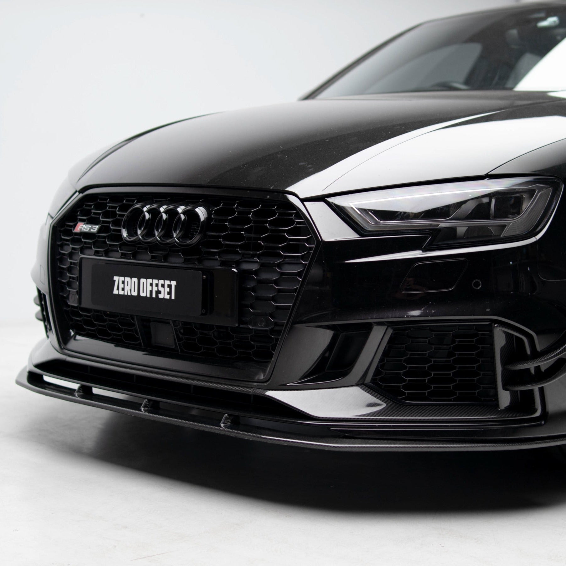 ZO Exclusive Front Lip for Audi RS3 17-21 (8V) [SEDAN] (Carbon Fibre)