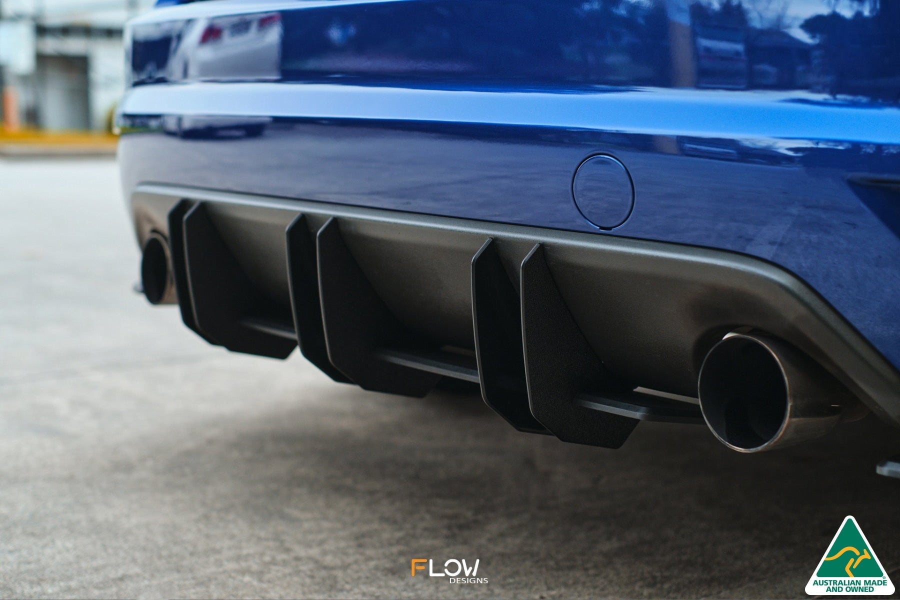 XR5 Focus Turbo V3 Flow-Lock Rear Diffuser