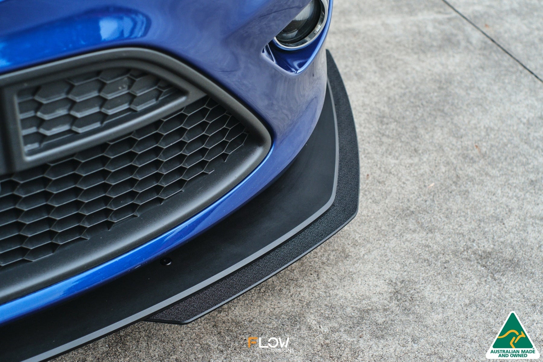 XR5 Focus Turbo Front Lip Splitter Extensions (Pair)