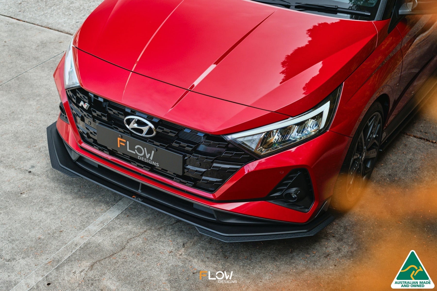 i20 N BC3 Front Lip Splitter Extensions (Pair)