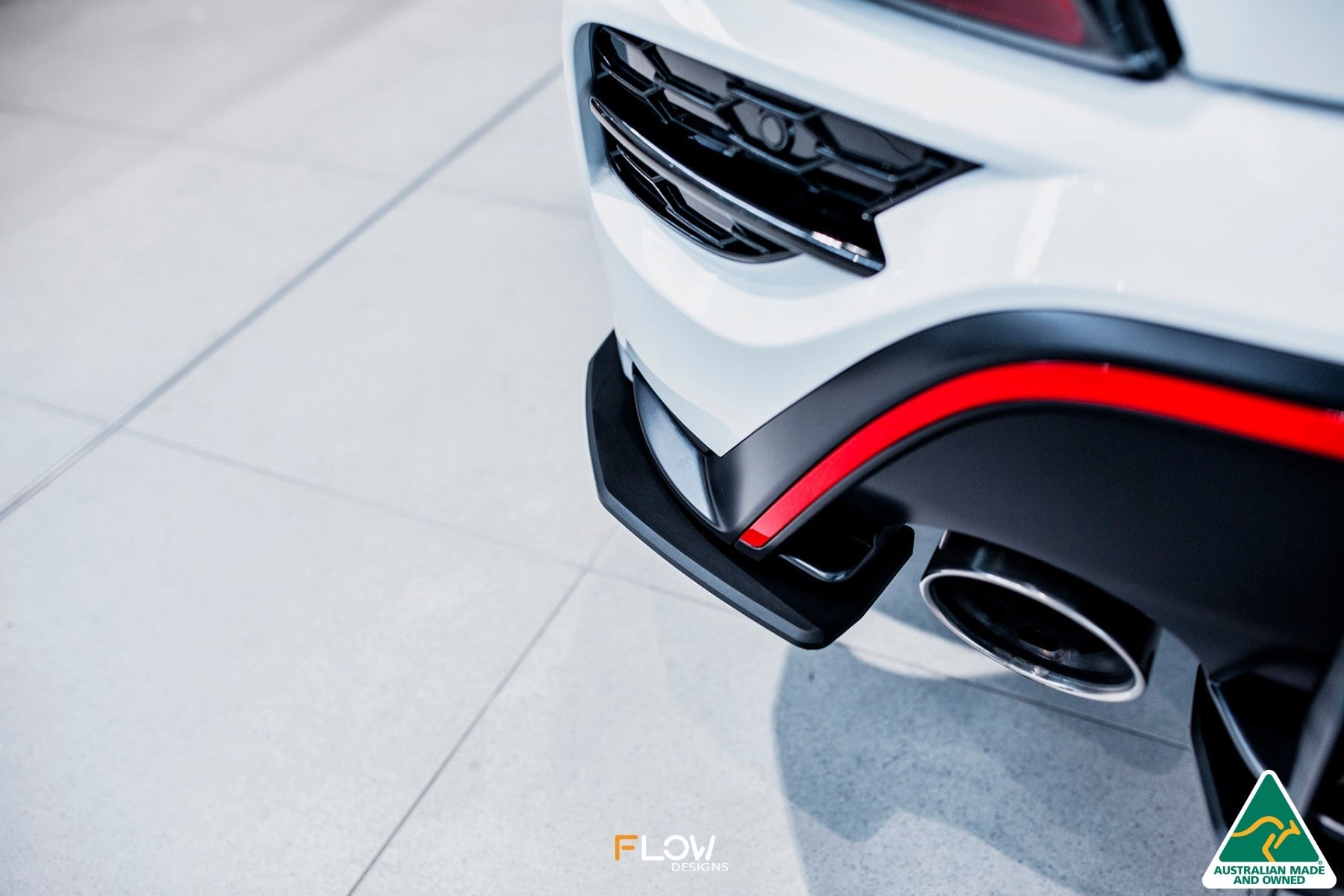 Hyundai Kona N Rear Spats (Pair) (GLOSS BLACK)