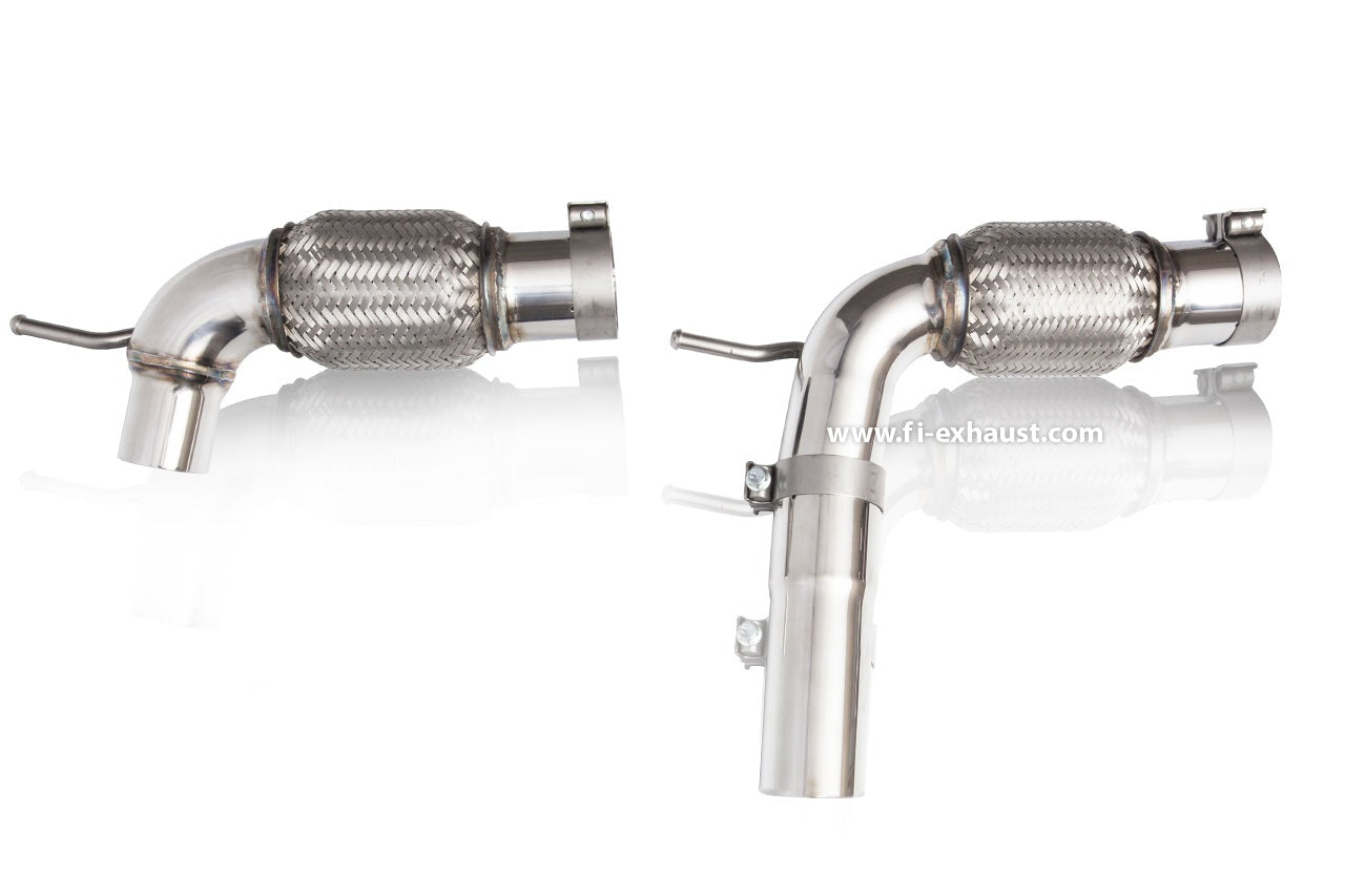 Valvetronic Exhaust System for Ford Mustang MK6 2.3T EcoBoost Quad Tips 15+