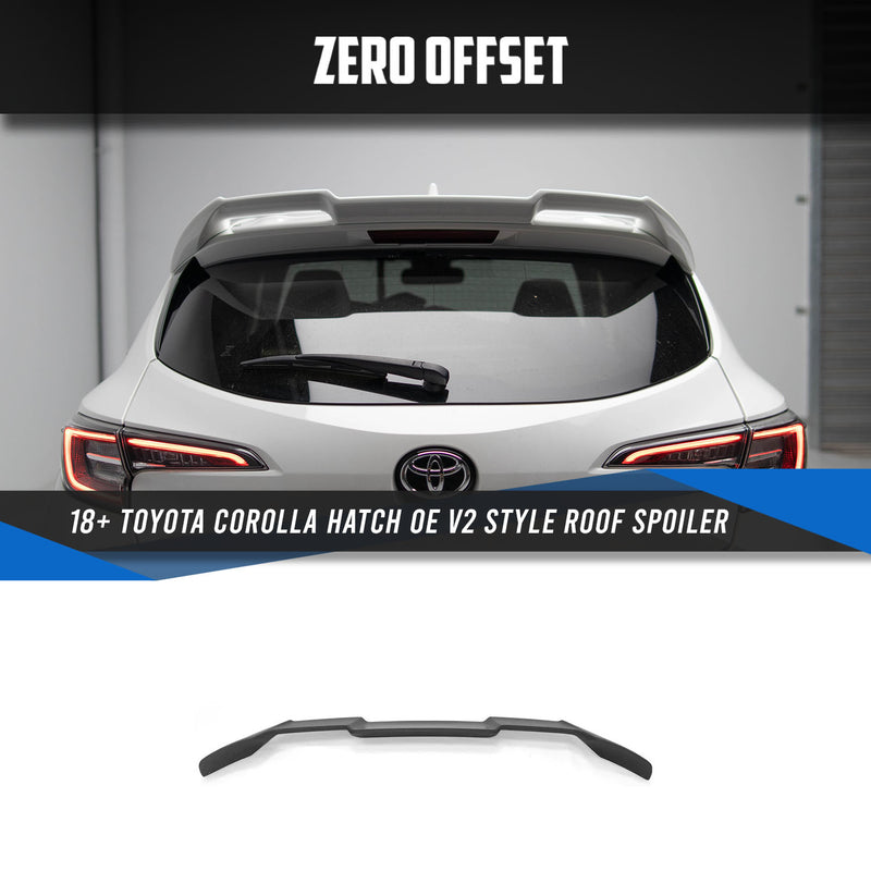 OE V2 Style Roof Spoiler for Toyota Corolla / GR Corolla (Hatch) 2018+