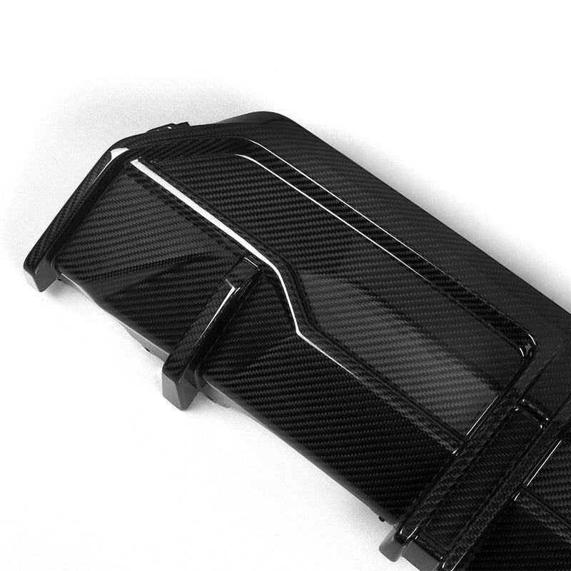 Sooqoo Style Pre Pregged Dry Carbon Fiber Rear Diffuser for BMW 2 Series G42 2022+