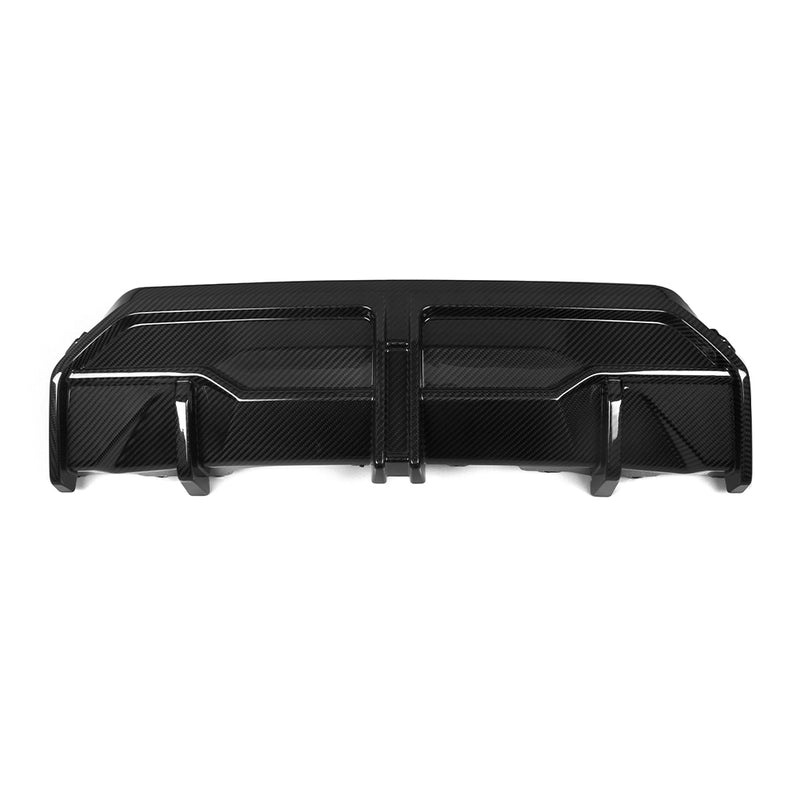 Sooqoo Style Pre Pregged Dry Carbon Fiber Rear Diffuser for BMW 2 Series G42 2022+