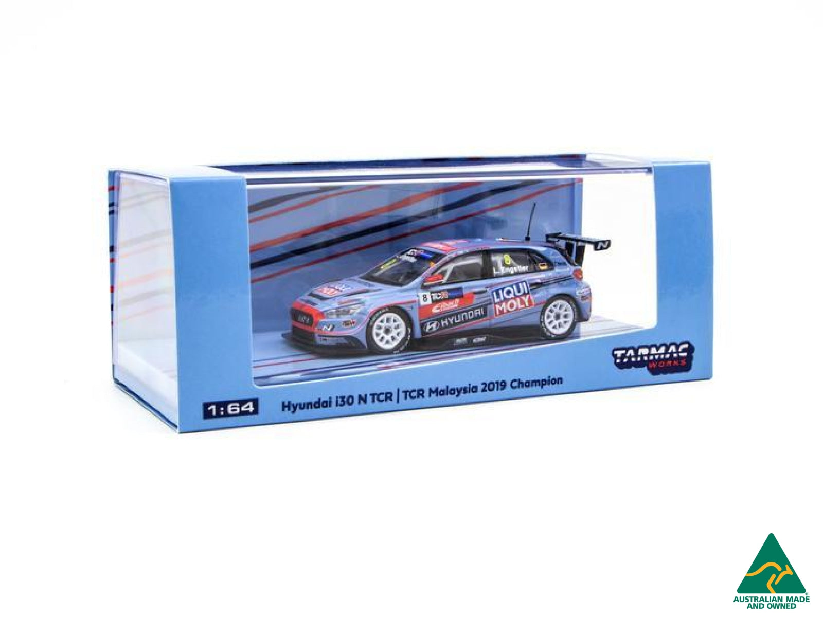 Tarmac Works 1/64 Hyundai i30N TCR Malaysia 2019 Champion