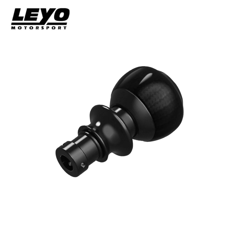 Leyo Carbon Fiber DSG Shift Knob (Black Anodized)