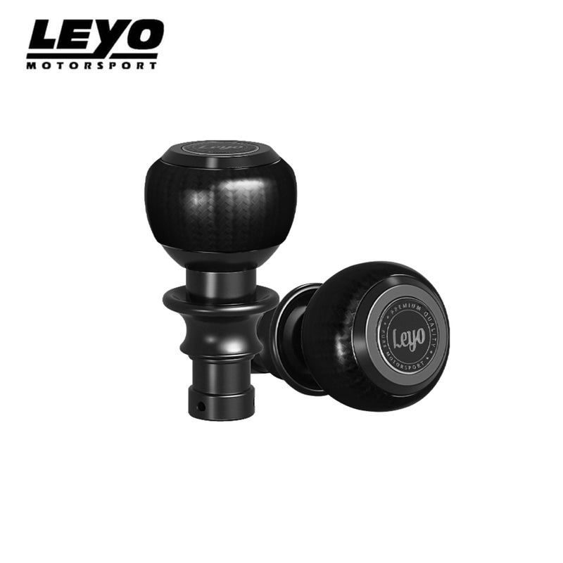 Leyo Carbon Fiber DSG Shift Knob (Black Anodized)