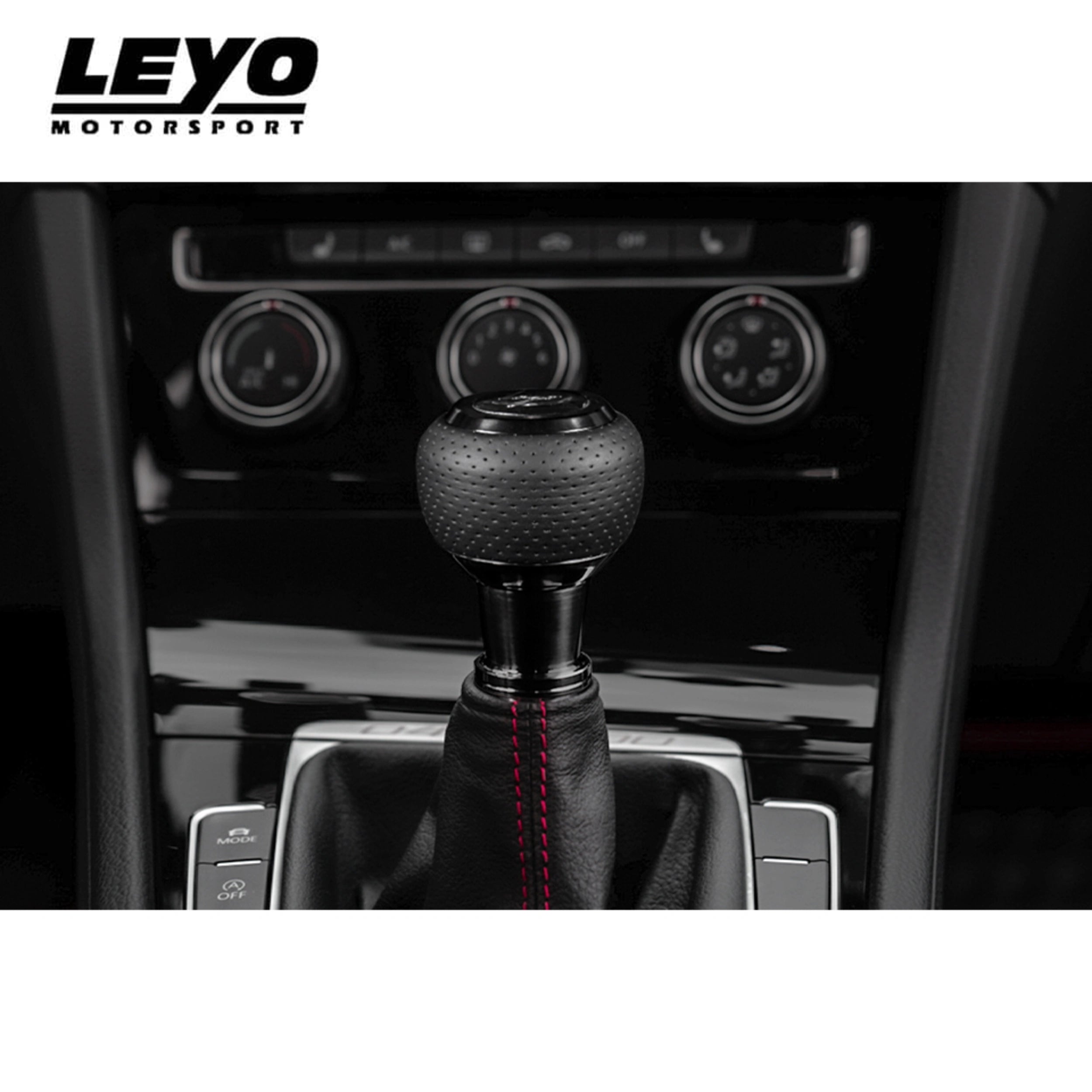 Leyo Nappa Manual Shift Knob (Black)