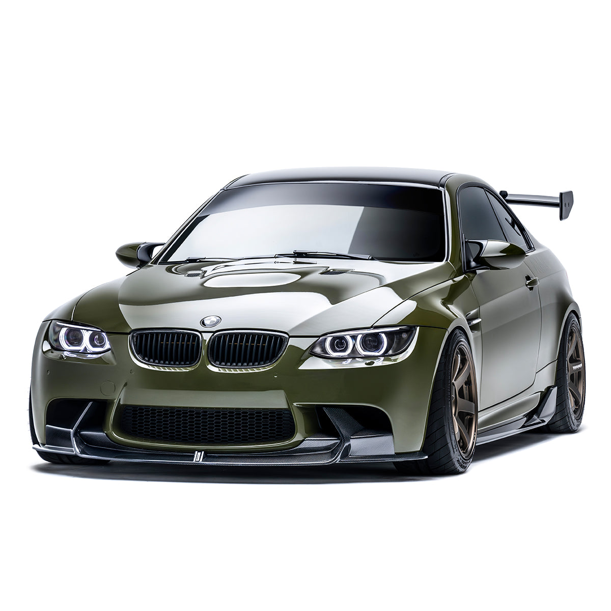 BMW M3 E92 / 3 Series E92 AT-R1 Carbon Fiber Swan Neck Wing 2008-2013