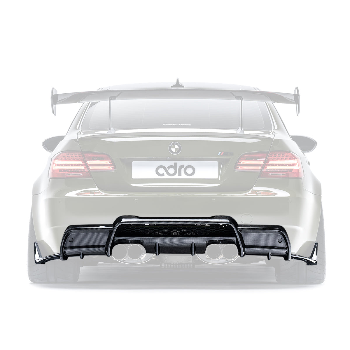 BMW E92 M3 Carbon Fiber Rear Diffuser 2008-2013