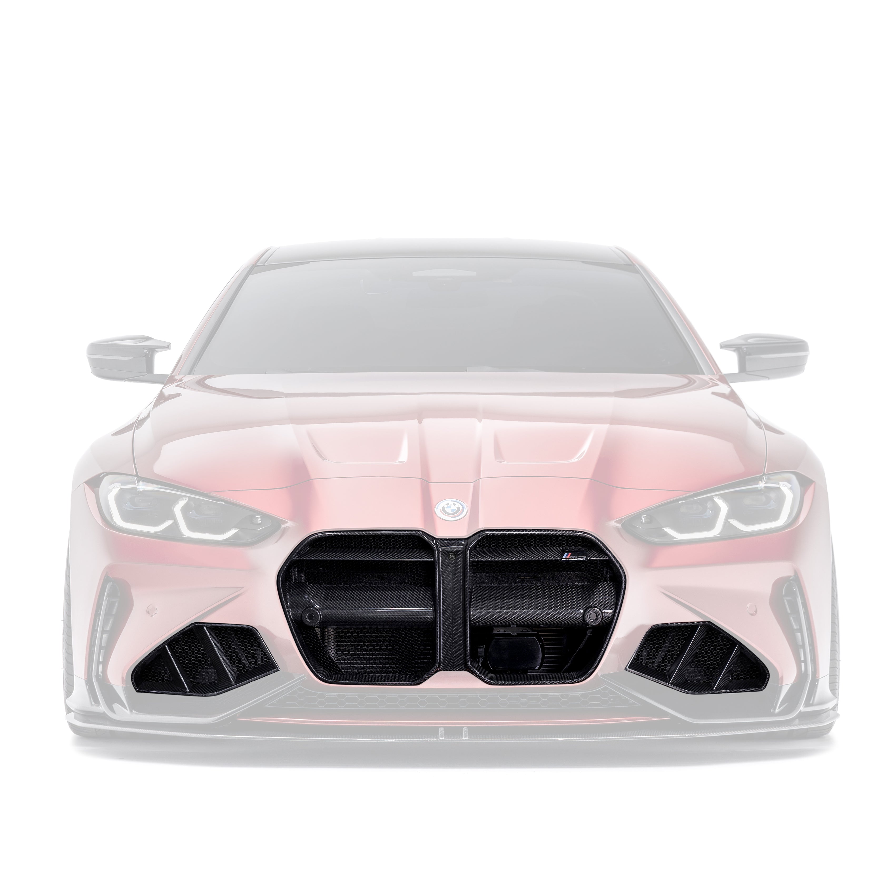 BMW G80 G81 M3/G82 G83 M4 Front Bumper Dry Carbon Fiber Grille & Duct Vents for ADRO Front Bumper 2020+