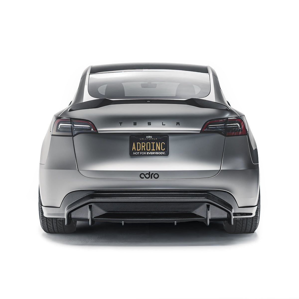 Tesla Model Y V2 Carbon Fiber Rear Diffuser 2022+