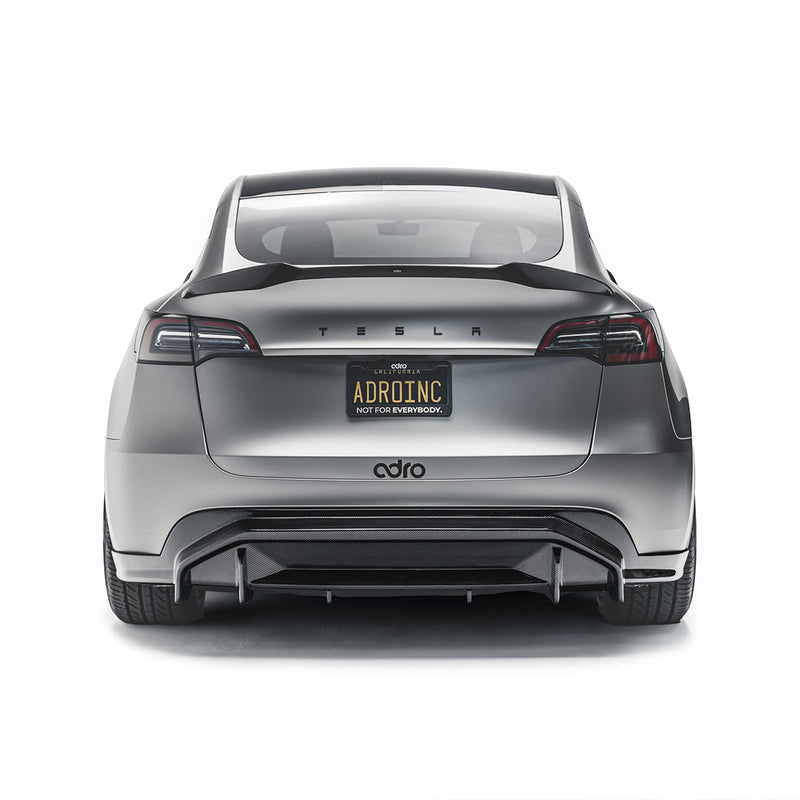 Tesla Model Y V2 Carbon Fiber Rear Diffuser 2022+