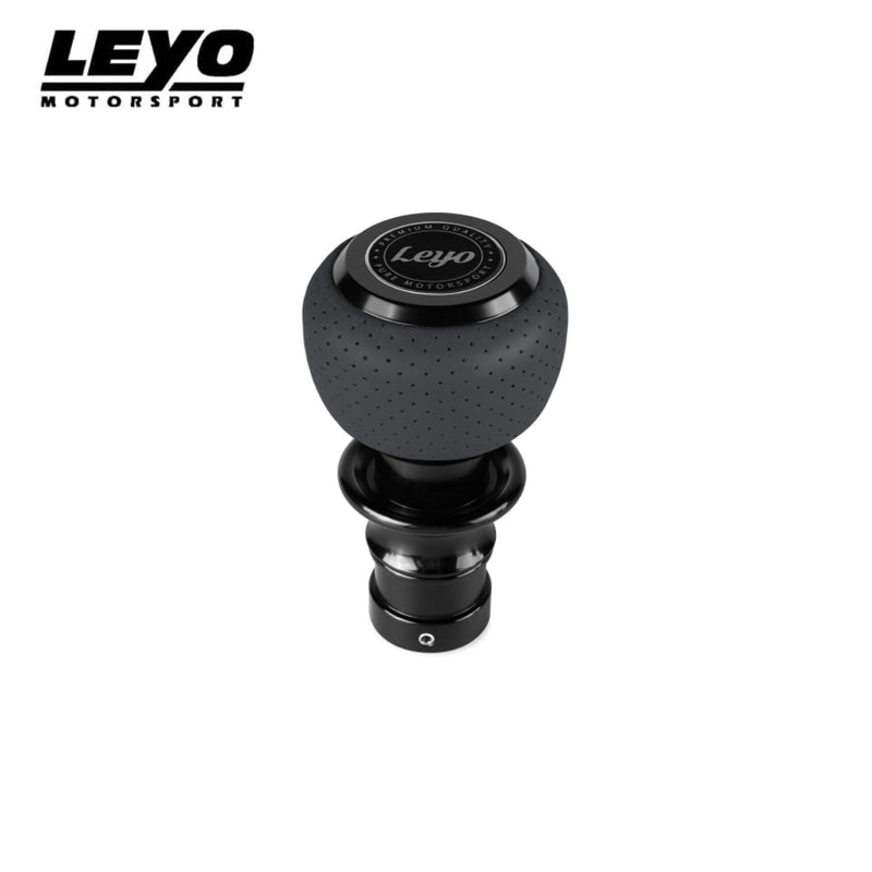 Leyo Navy Blue Nappa DSG Shift Knob (Blk Anodized)