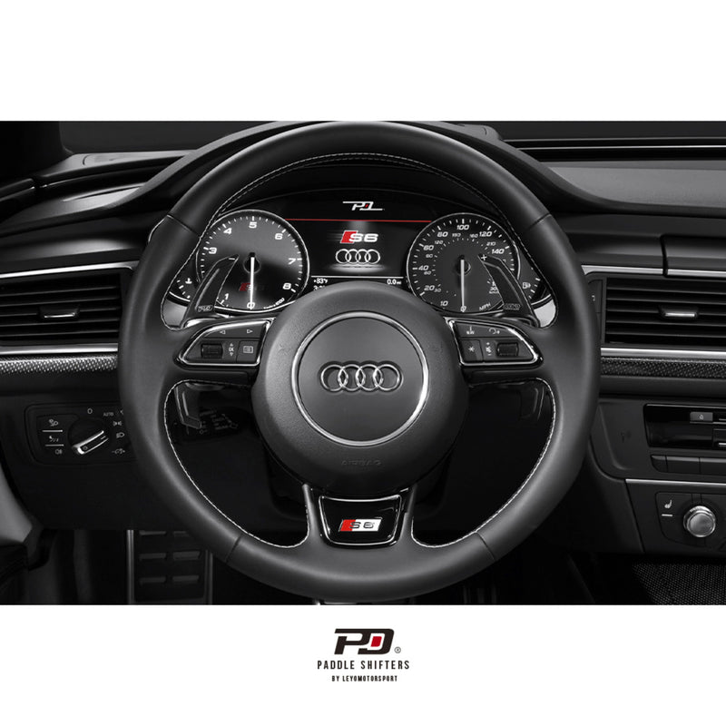 Audi Billet Pad Shift Ext (SEAT)(Black) (V1)