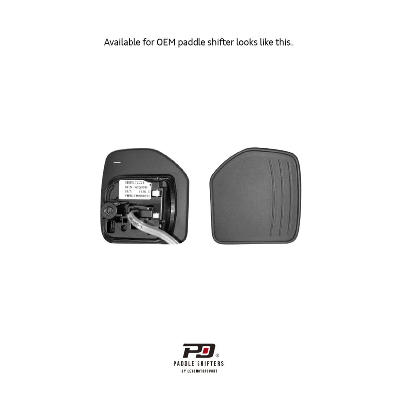 Audi Billet Pad Shift Ext (SEAT)(Black) (V1)