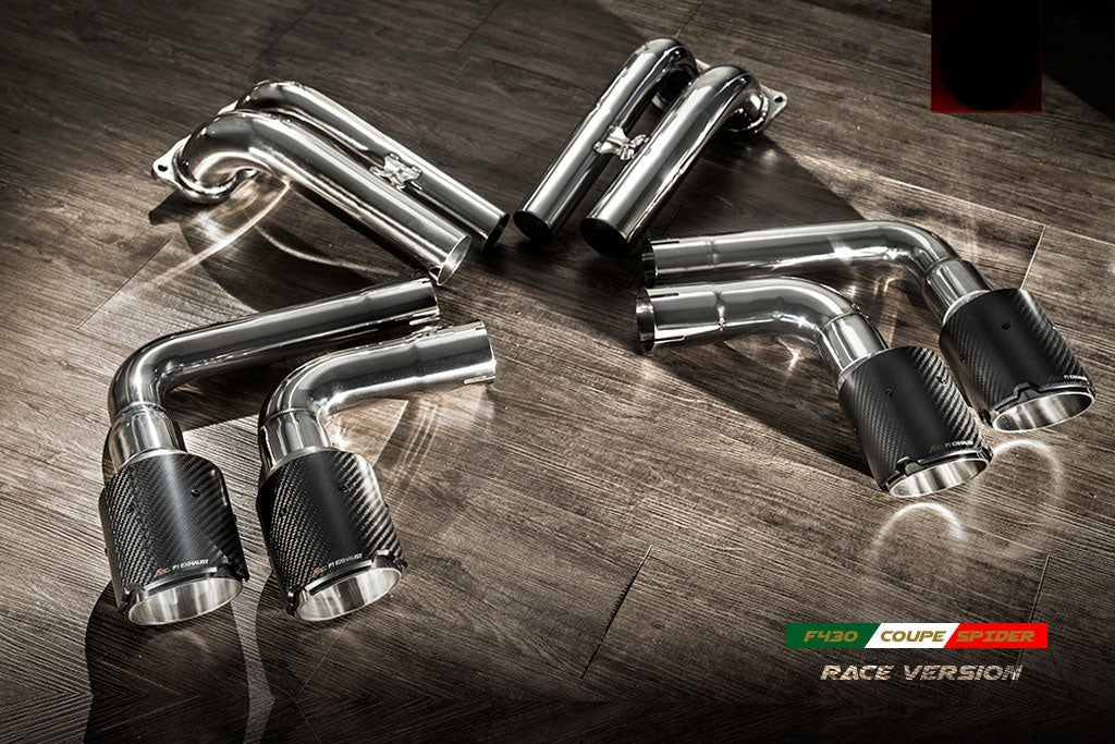 Valvetronic Exhaust System for Ferrari F430 Race Version 04-09