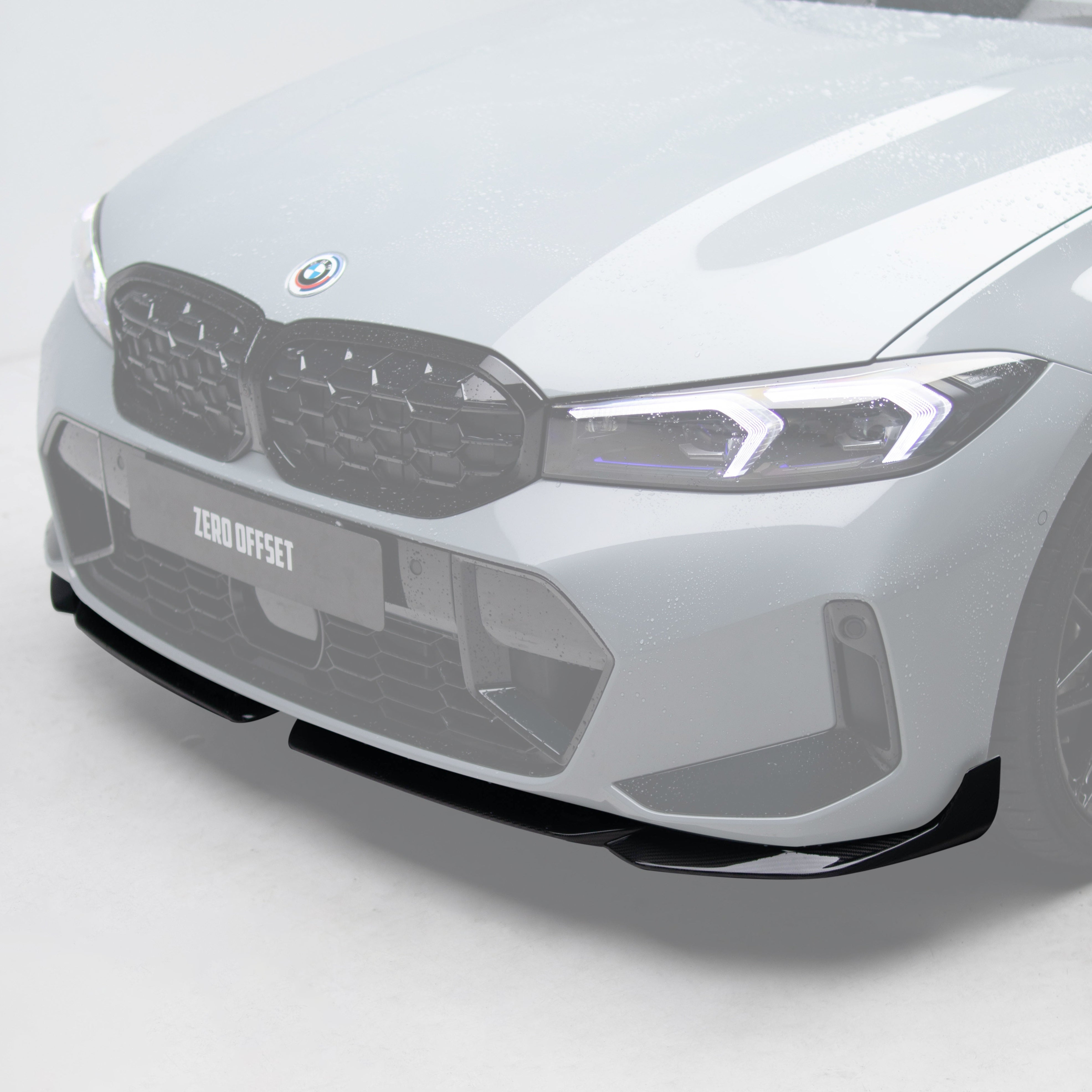 M Performance Style Pre Pregged Dry Carbon Fiber Front Lip for BMW 3 Series G20 LCI 2022+