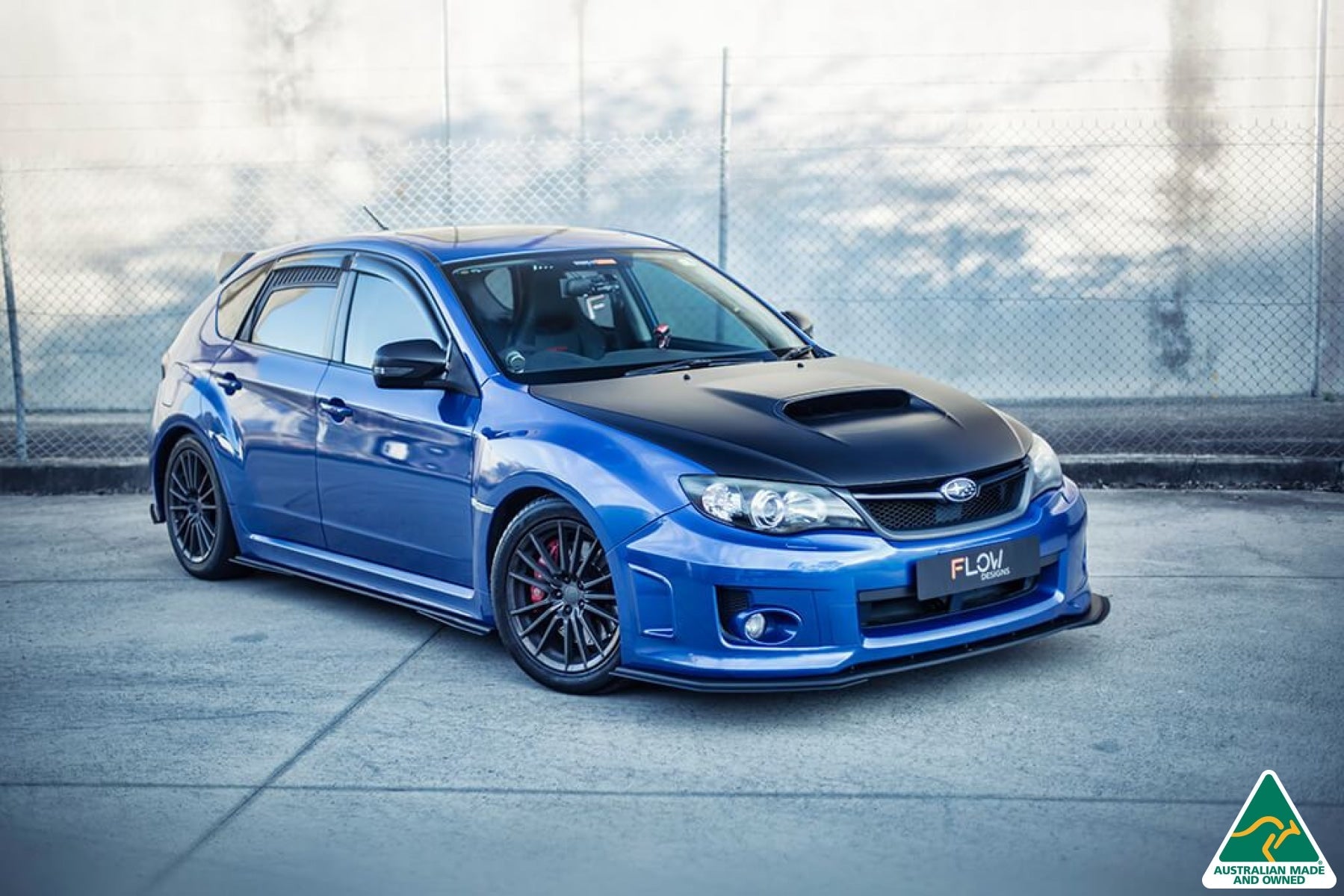 Impreza WRX / STI G3 Hatch Front Lip Splitter Extensions