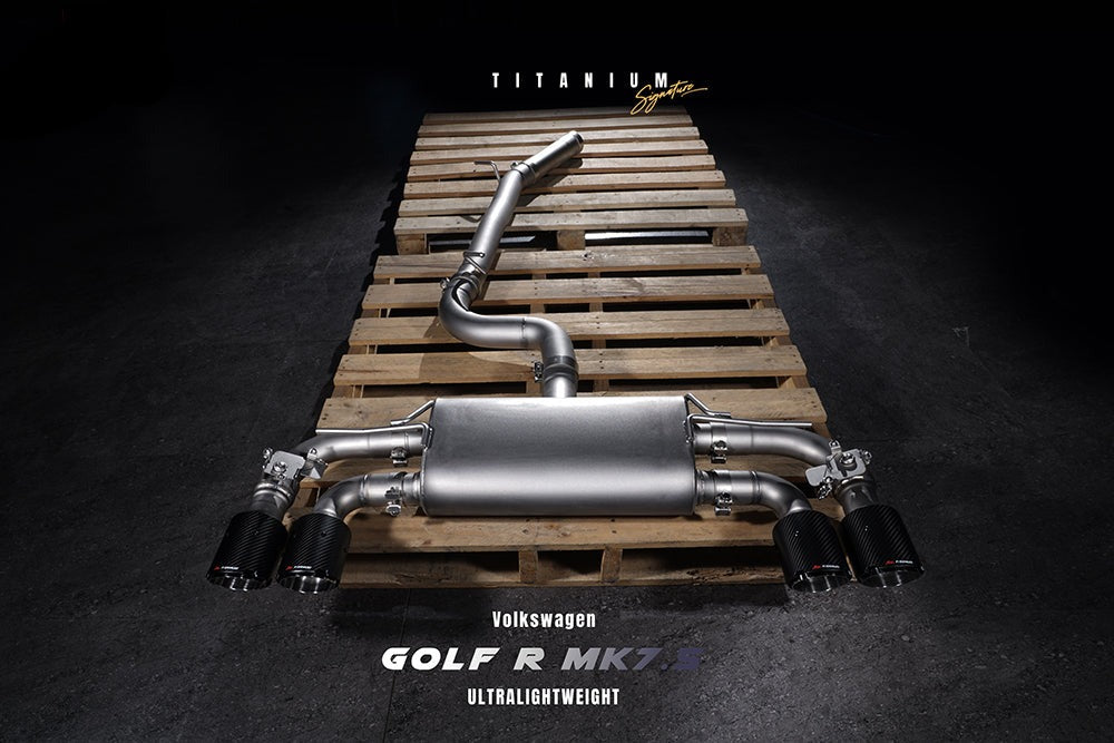 Golf r online titanium exhaust