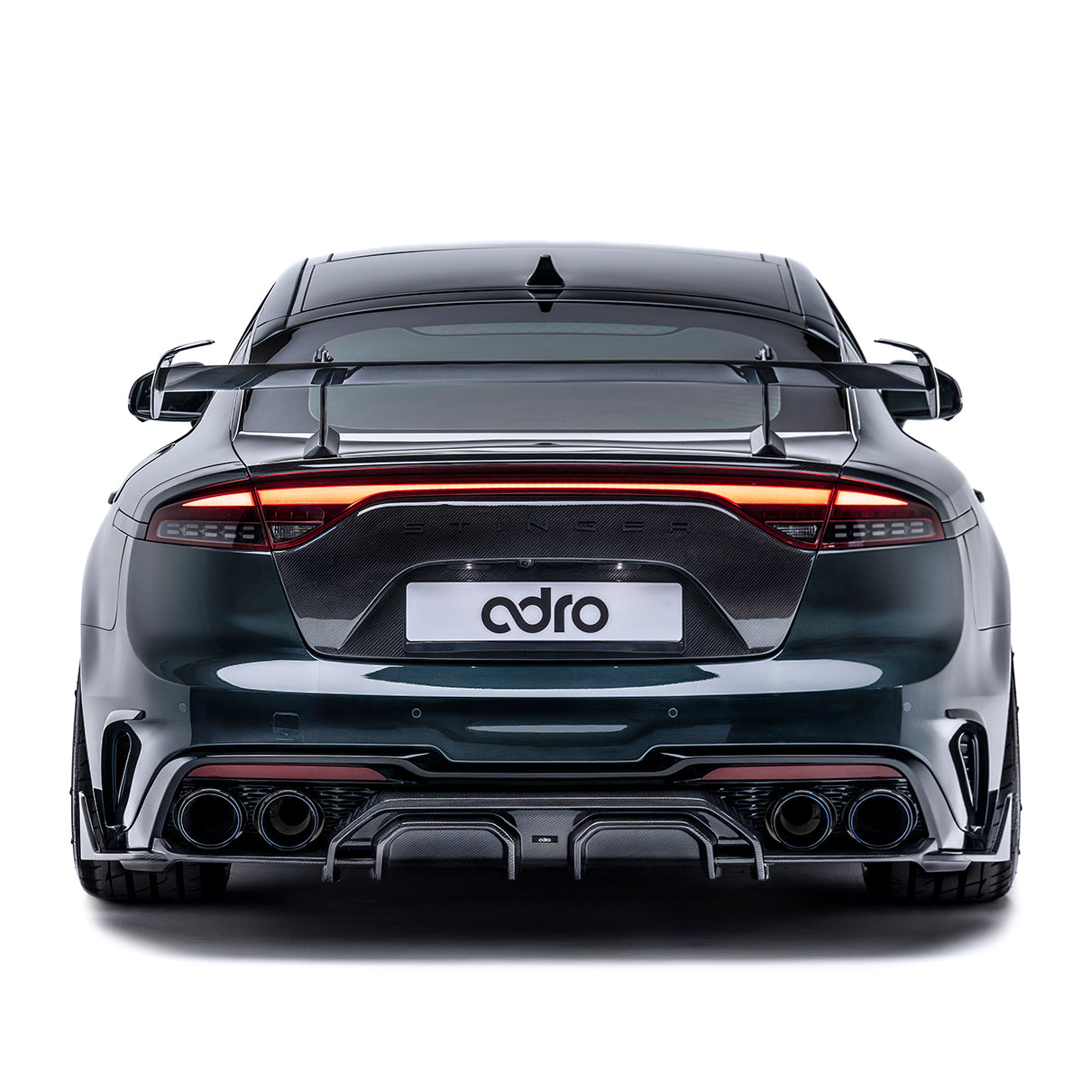 Kia Stinger Rear Carbon Fiber Diffuser Final Edition 2021-2023