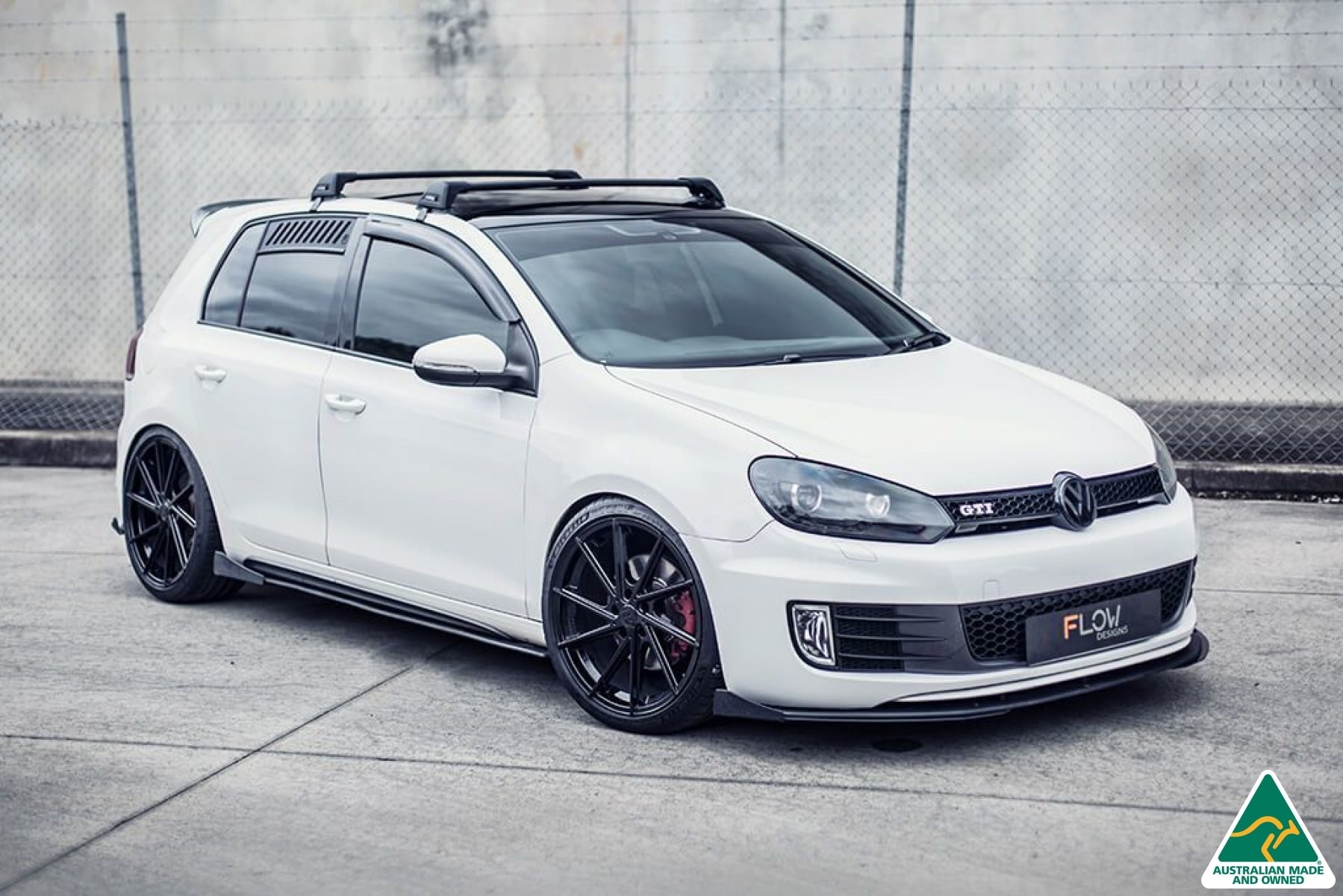 Volkswagen MK6 Golf GTI Side Skirt Splitter Winglets