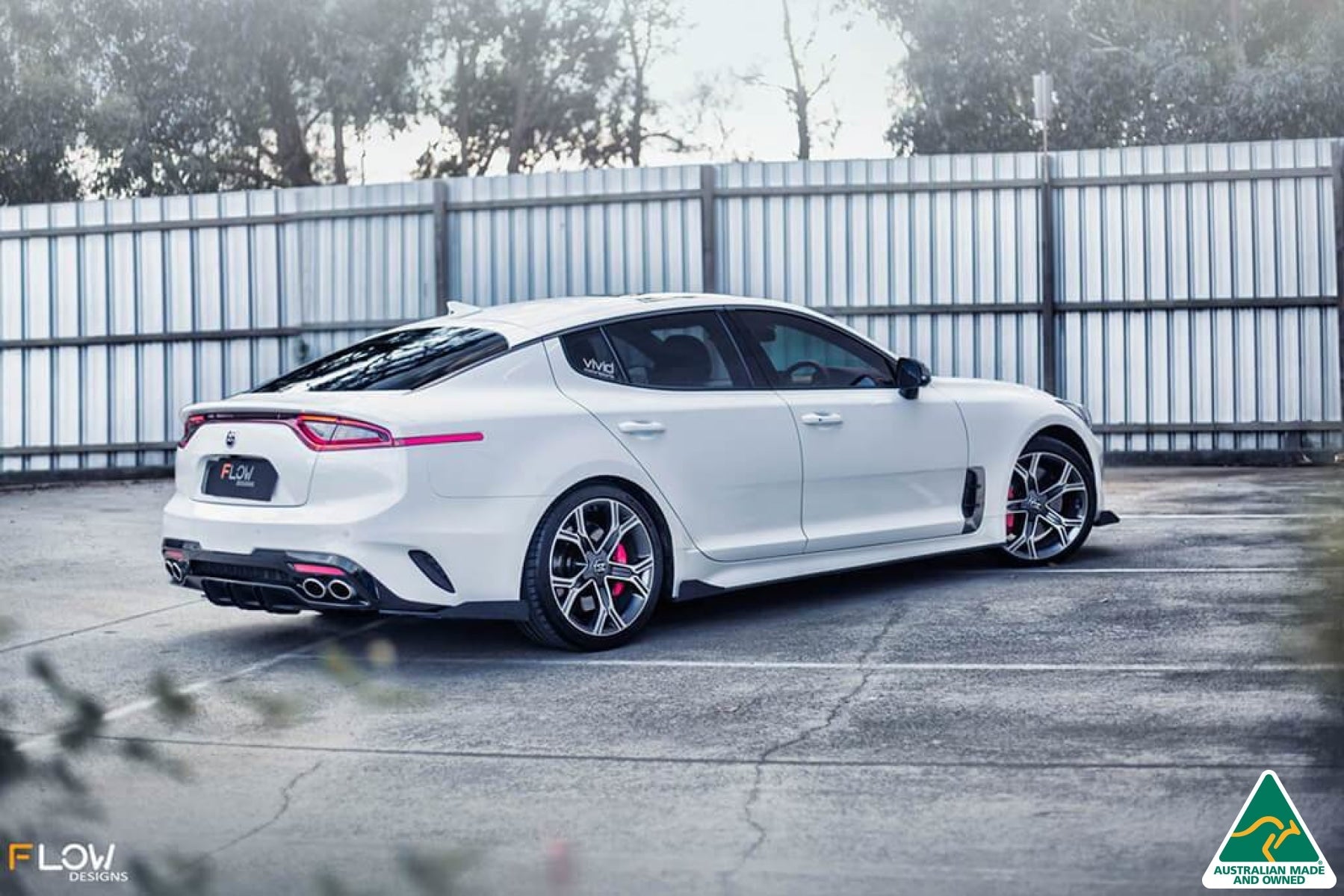 Kia Stinger CK GT Side Skirt Extension Splitters