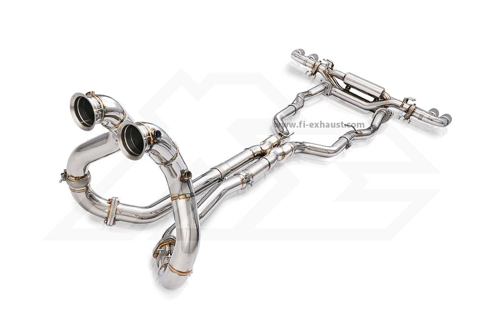 Valvetronic Exhaust System for Aston Martin Vantage V8 4.0TT Quad Tips Sport Exhaust Only 18+