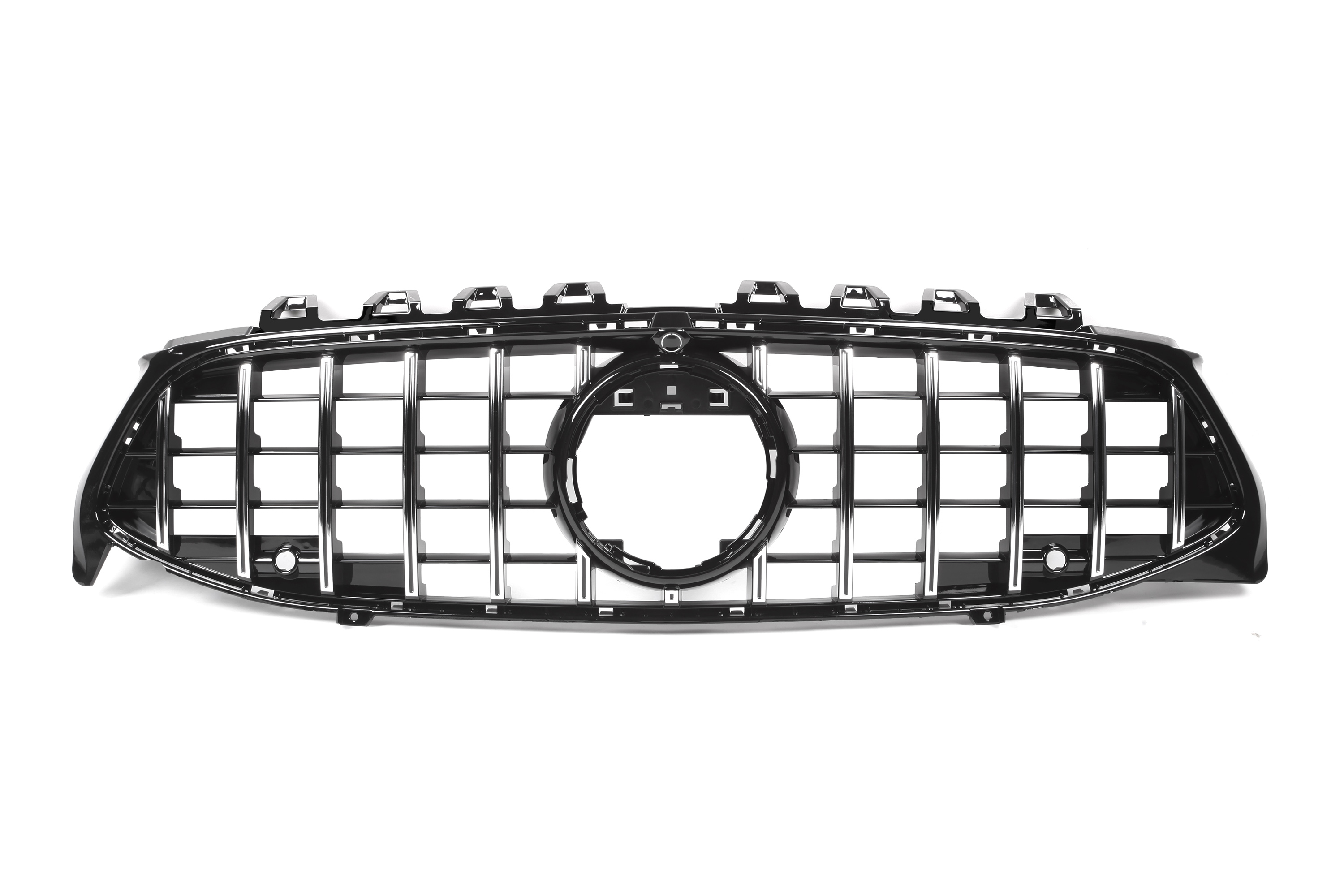 AMG Panamericana Style Grille for Mercedes-Benz CLA C118 - Silver 2019-2023