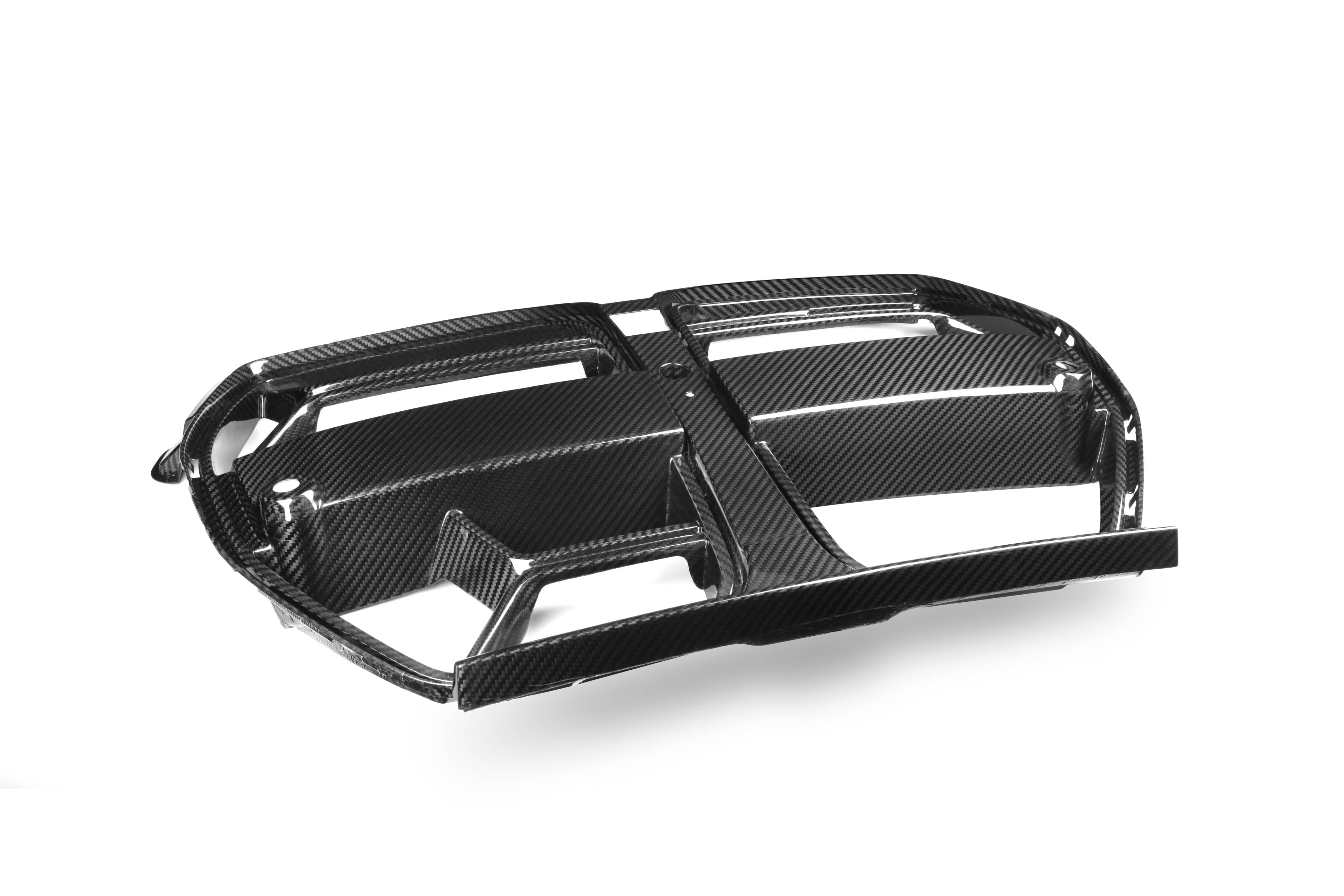 CSL Style Pre Pregged Dry Carbon Grille for BMW M3 G80 G81 / M4 G82 G83 with ACC 2020+