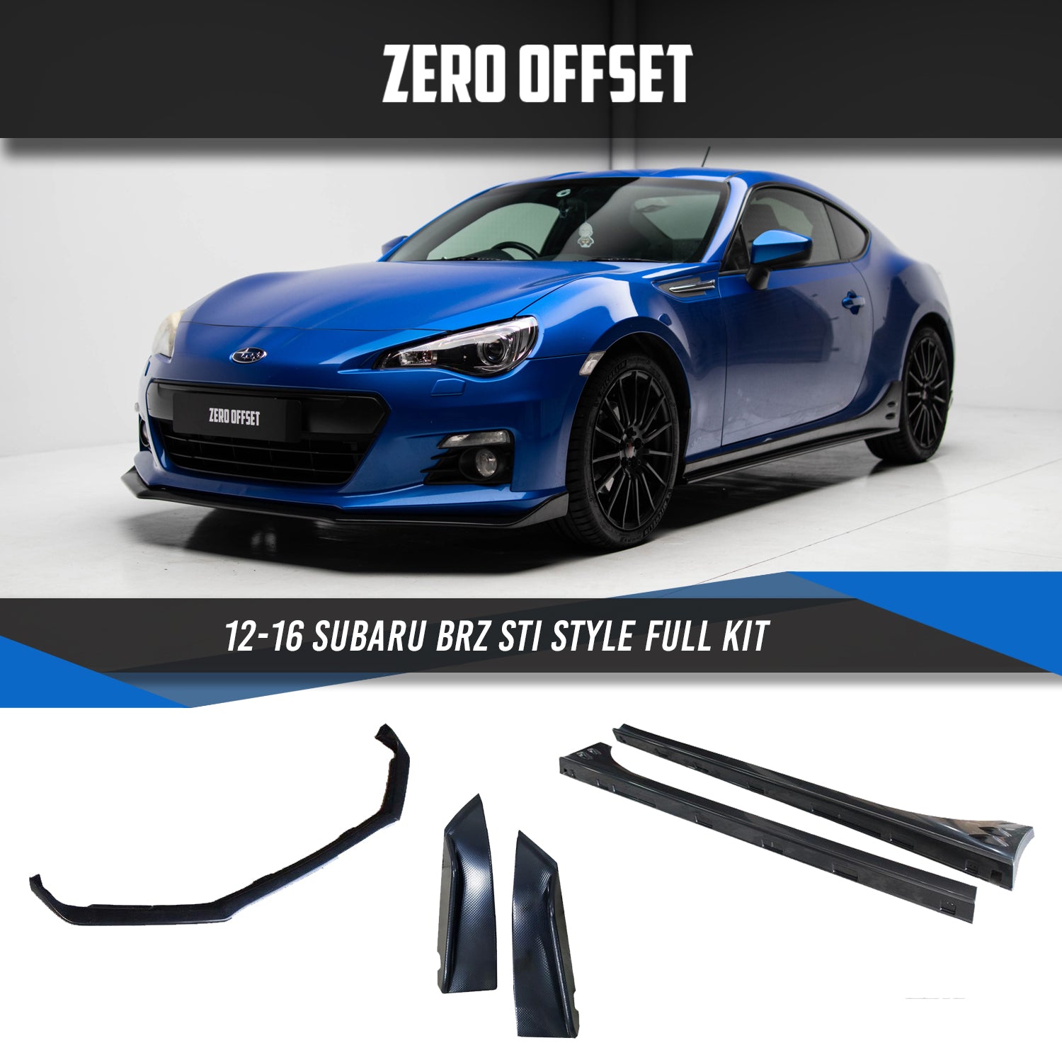 STI Style Full Kit for Subaru BRZ (ZC6) 2012-2016