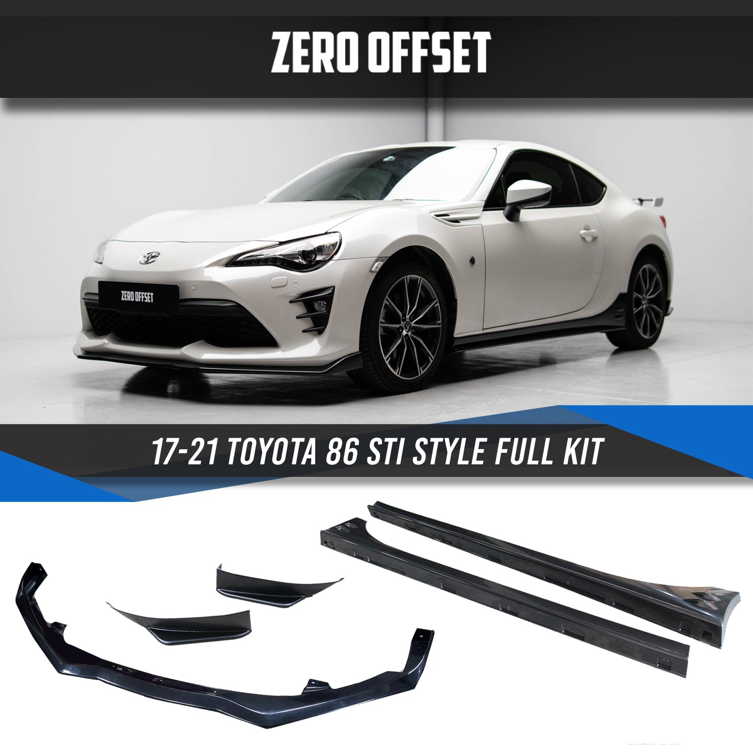 STI Style Full Kit for Toyota 86 (ZN6) 2017-2021