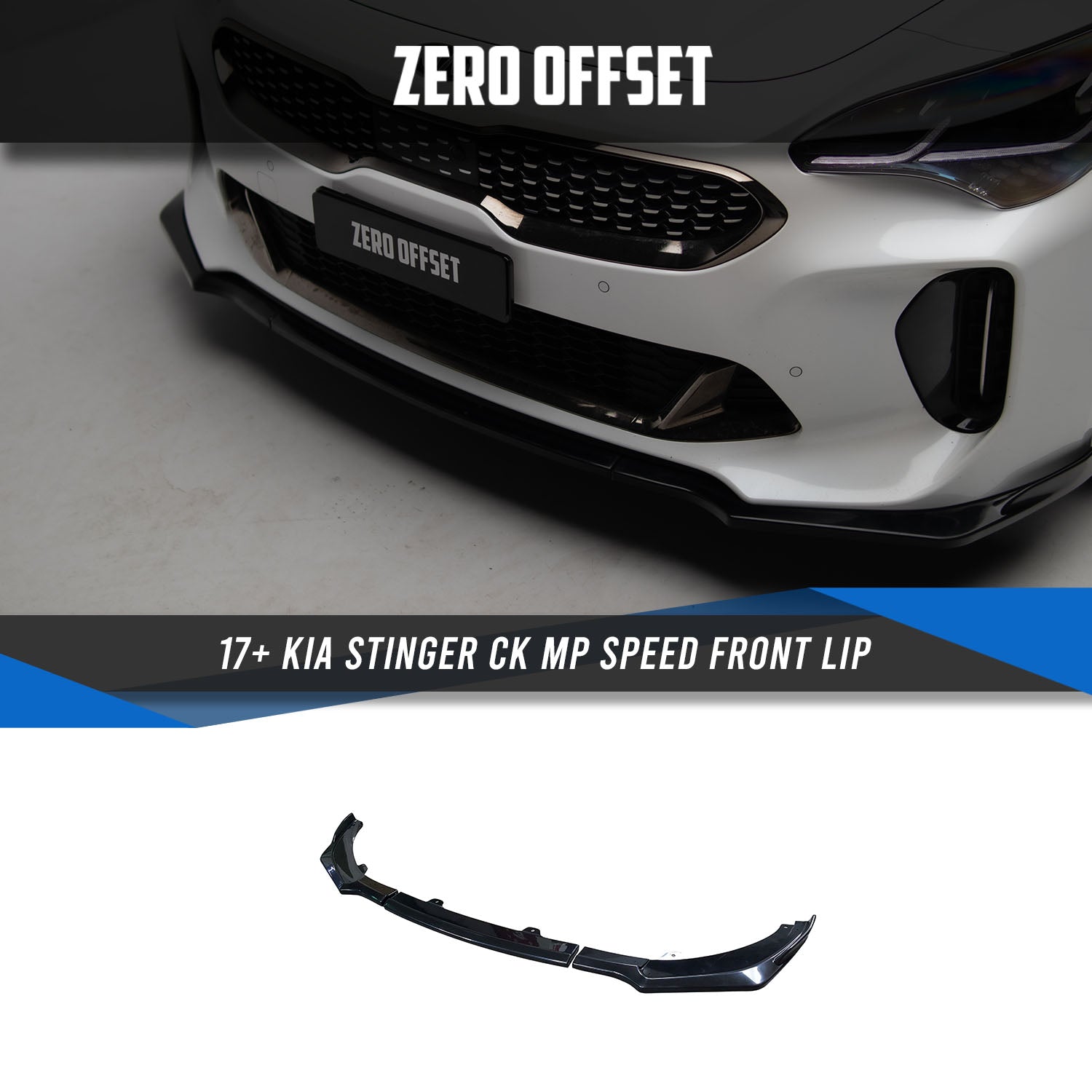 MP Speed Style Front Lip for KIA Stinger CK 2017+