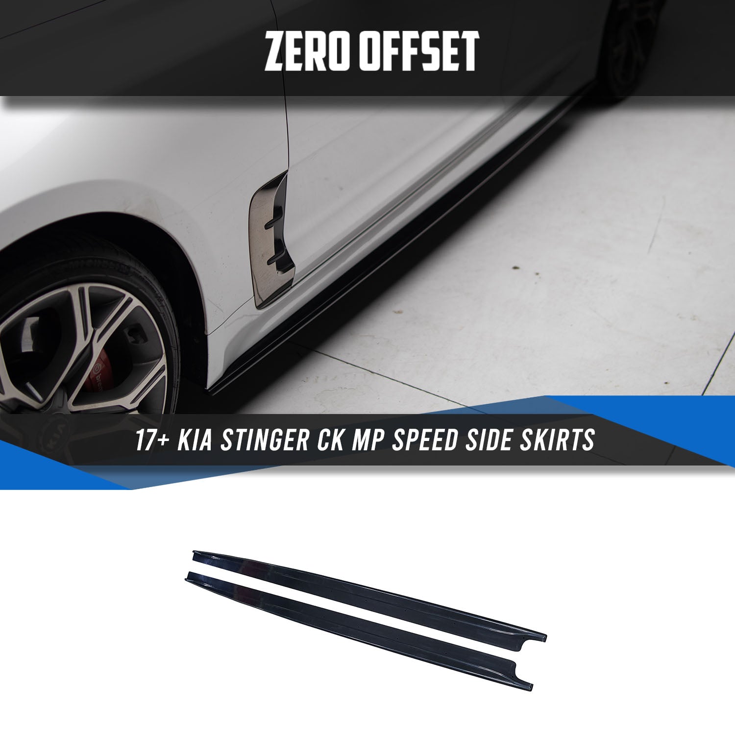 MP Speed Style Side Skirts for KIA Stinger CK 2017+