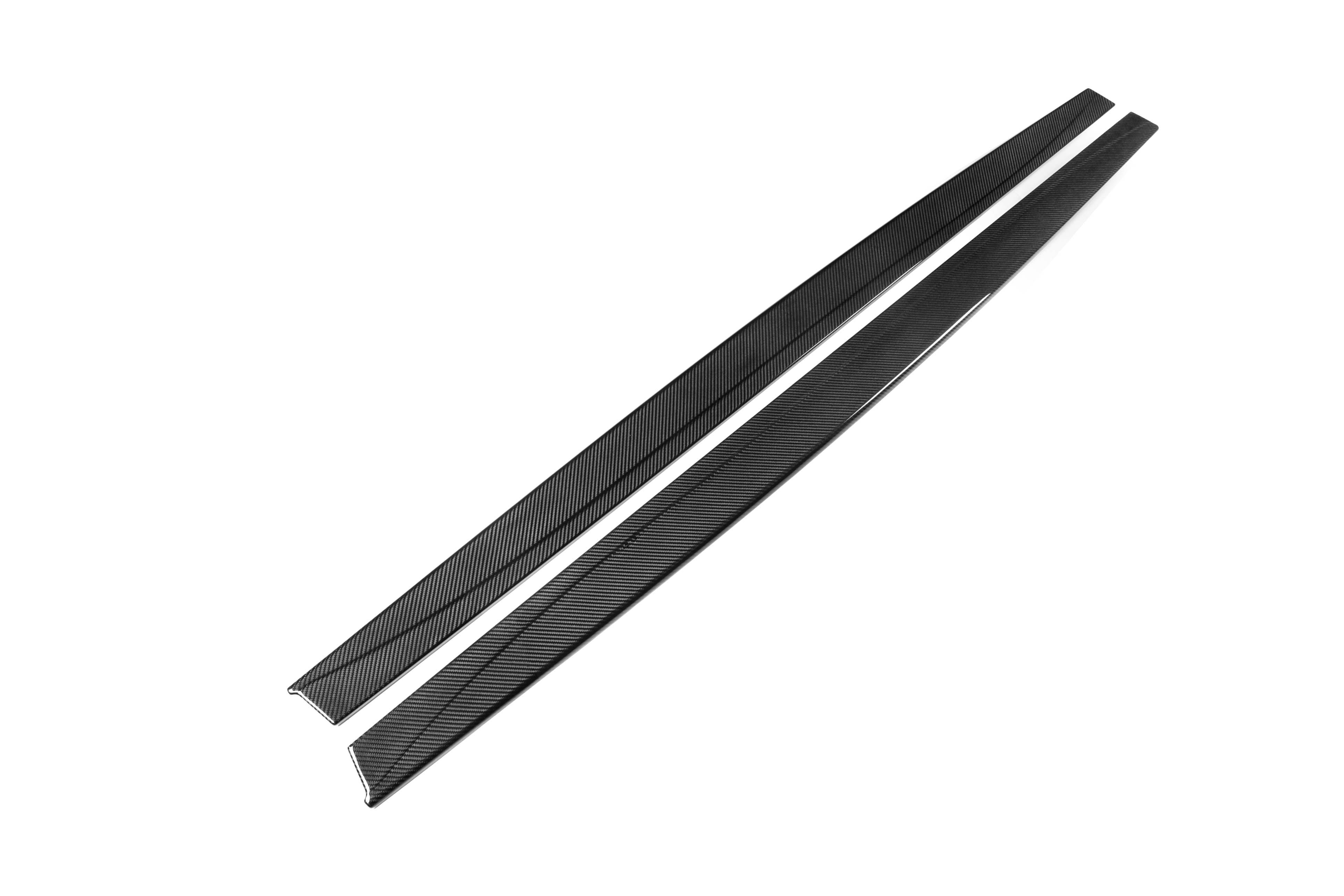 M Performance Style Pre Pregged Dry Carbon Fiber Side Skirts for BMW M3 F80 / M4 F82 F83 2014-2020