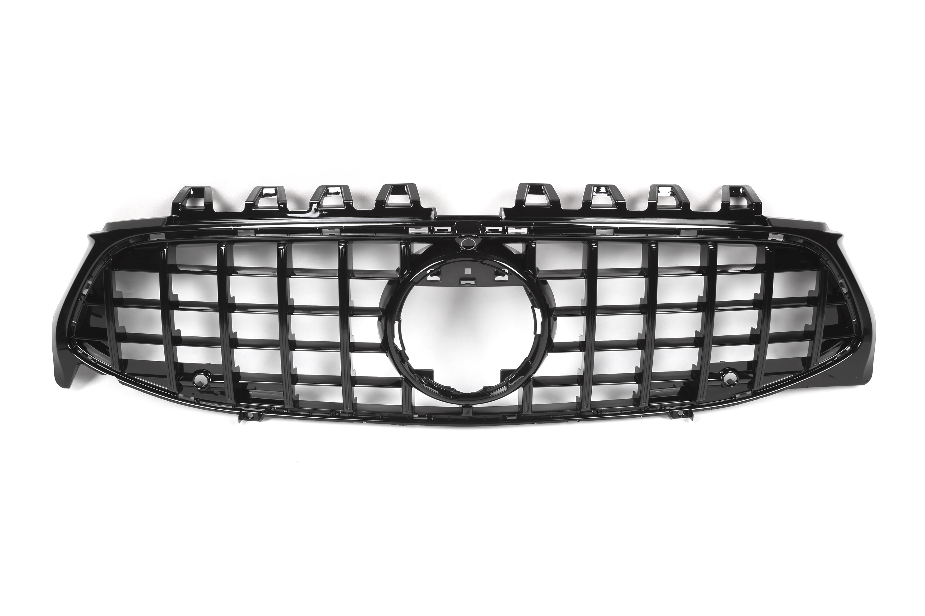 AMG Panamericana Style Grille for Mercedes CLA C118 - Black 2019-2023