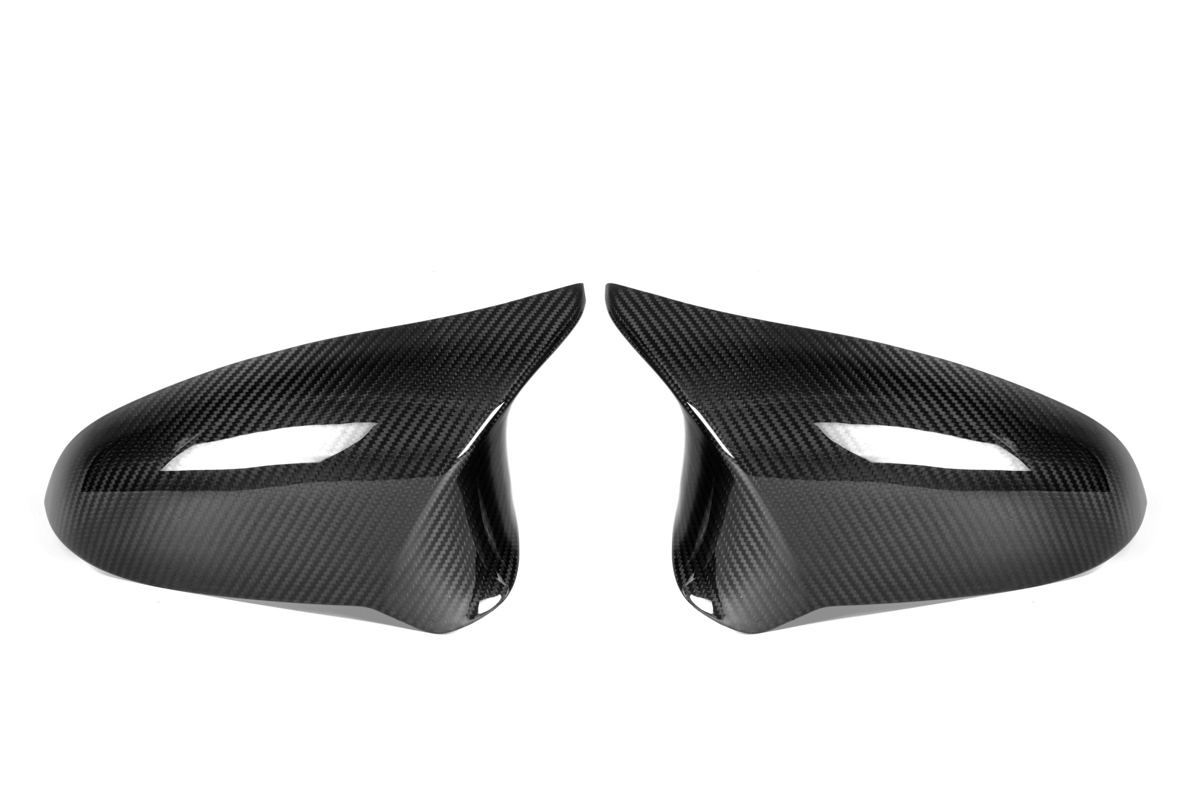 M-Performance Style Pre Pregged Dry Carbon Fiber  Mirrors Caps for BMW M2 Comp F87 / M3 F80 / M4 F82 F83