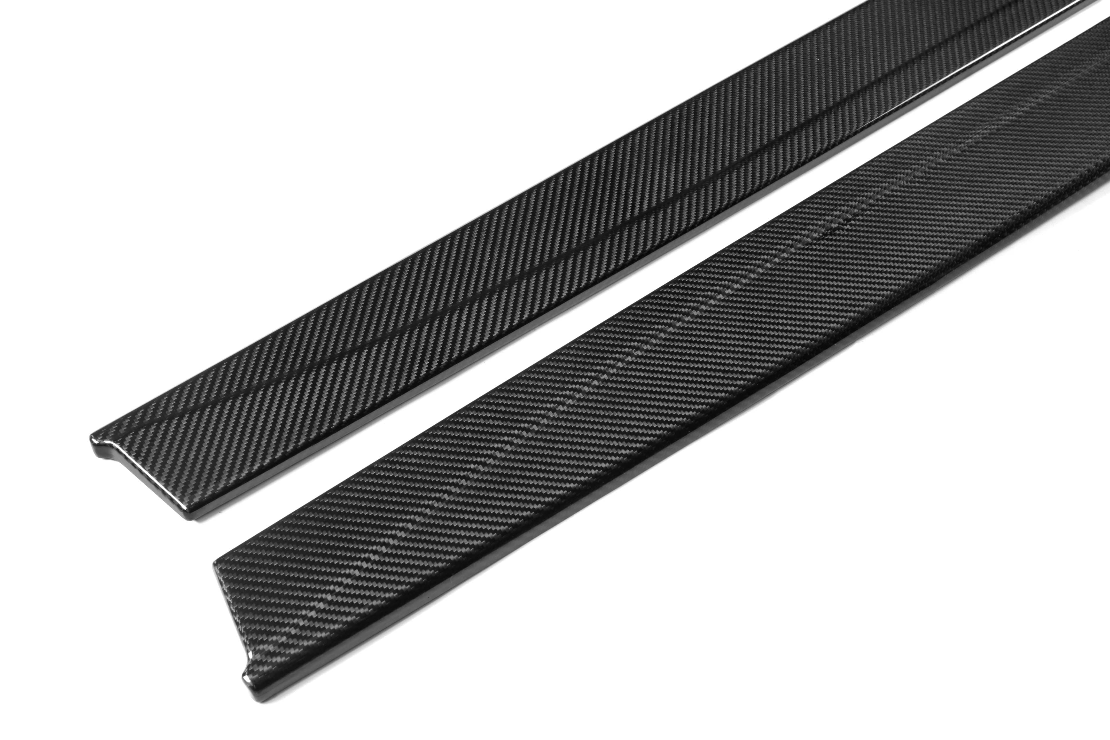 M Performance Style Pre Pregged Dry Carbon Fiber Side Skirts for BMW M3 F80 / M4 F82 F83 2014-2020