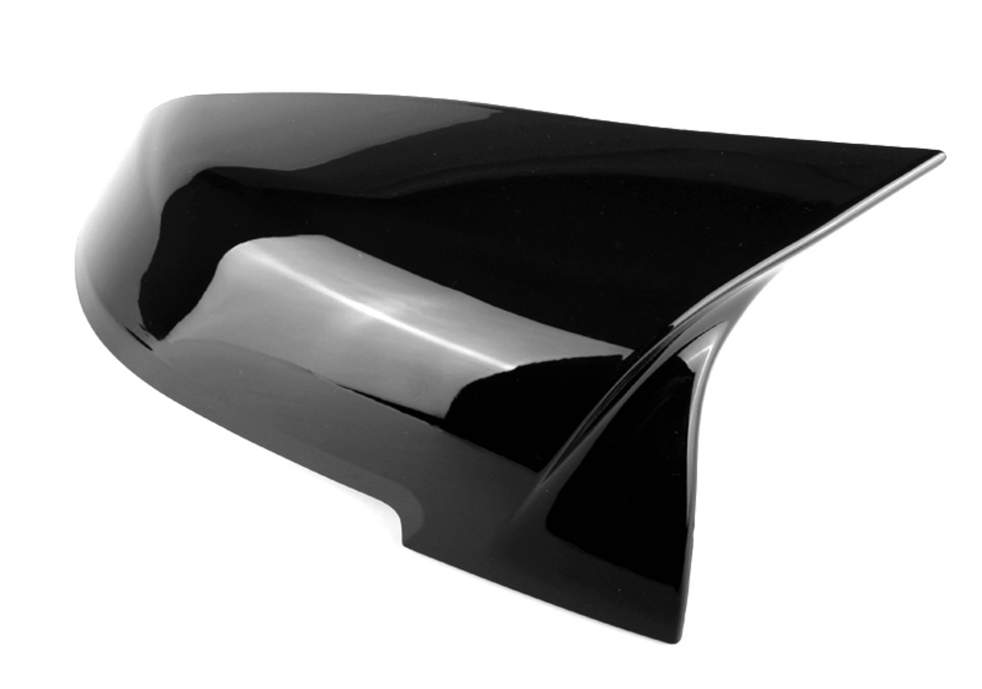 M Performance Style Gloss Black Mirror Caps for BMW 1 / 2 / 3 / 4 Series F20 F22 F23 F30 F32 F33 F87