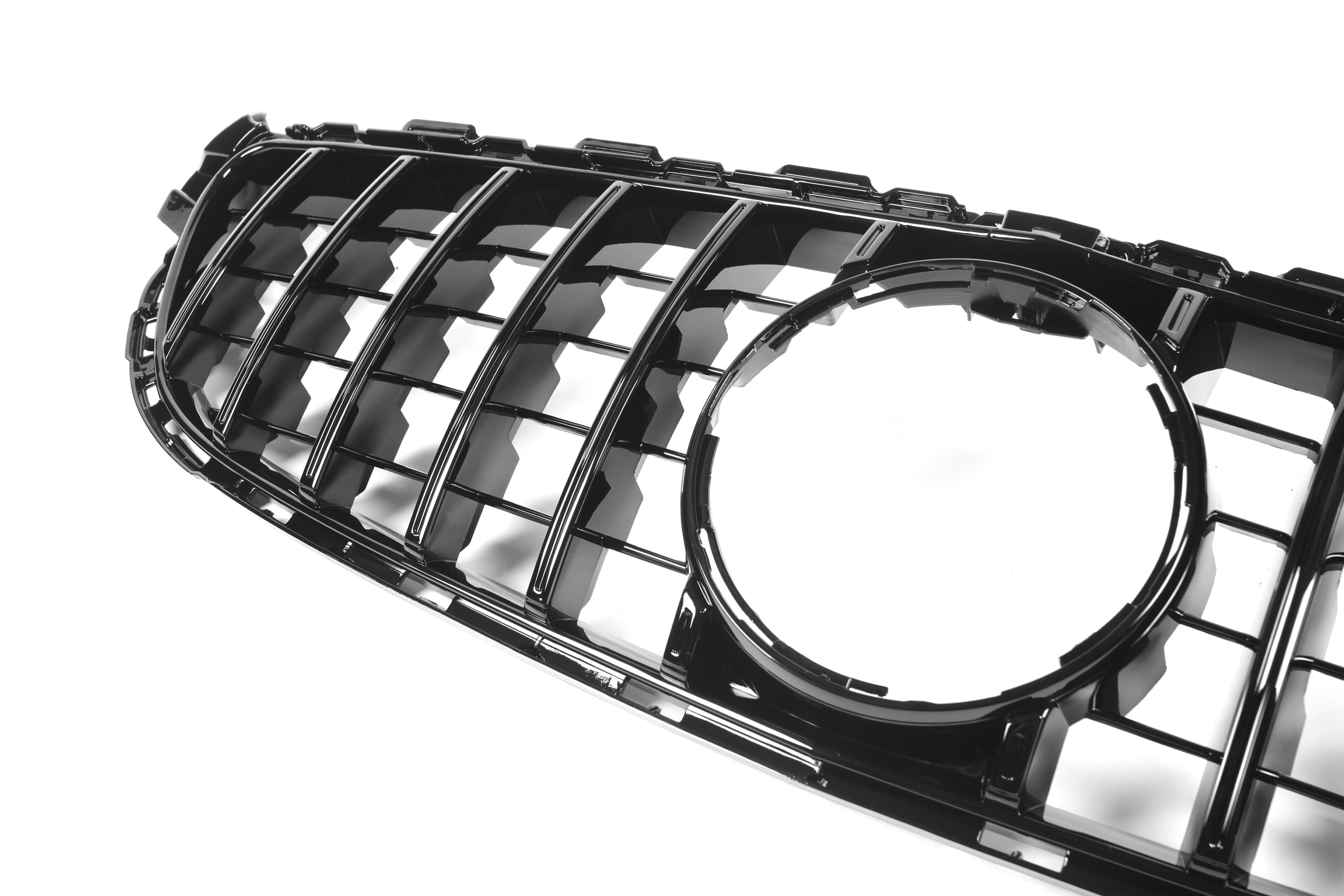 AMG Panamericana Style Grille for Mercedes-Benz C63 C205/W205 2015-2018 - Black