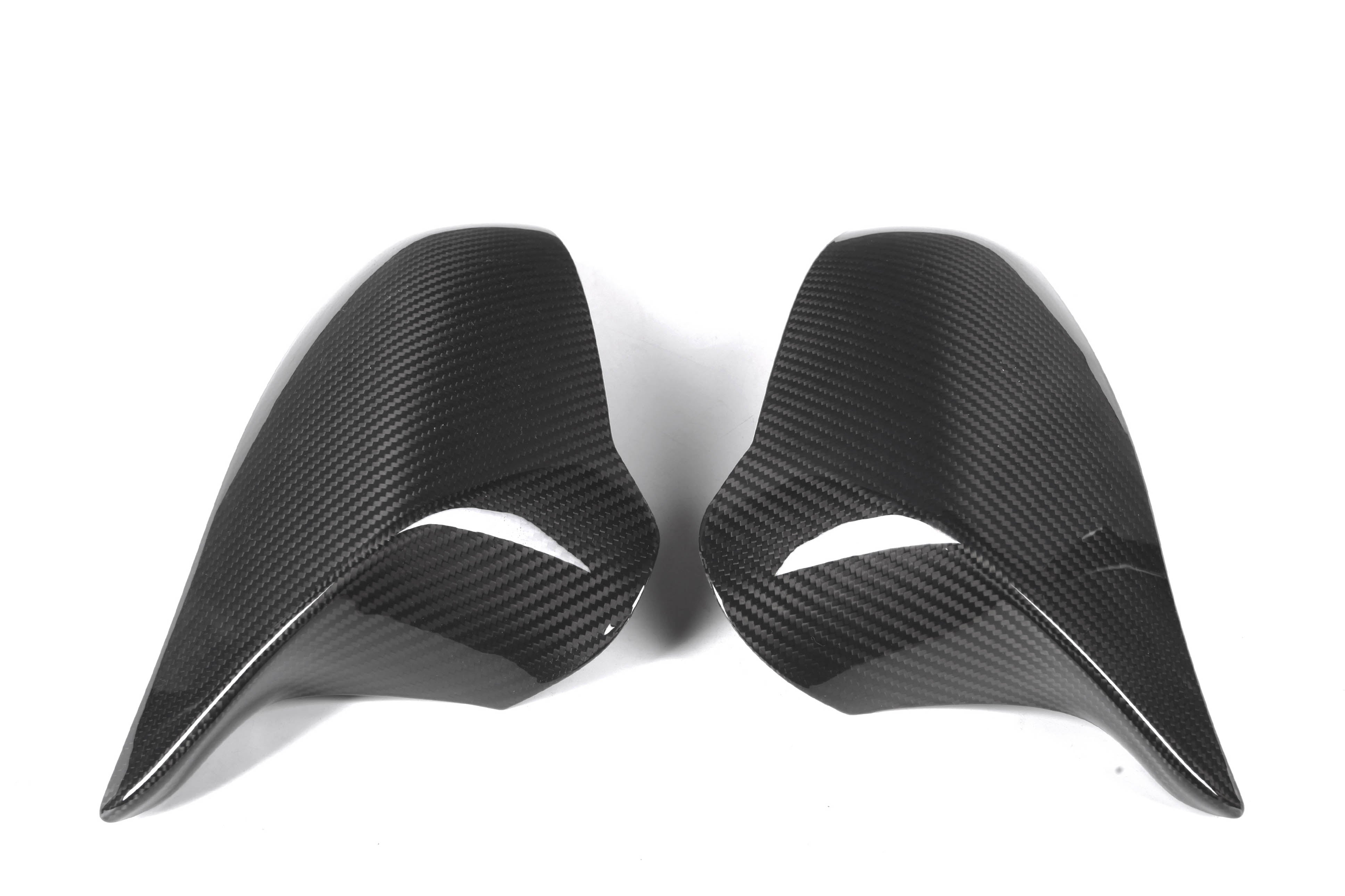 M-Performance Style Pre Pregged Dry Carbon Fiber  Mirrors Caps for BMW M2 Comp F87 / M3 F80 / M4 F82 F83