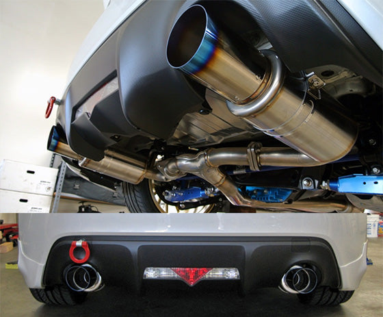 HKS HI-POWER SPEC-L Catback Exhaust TI Tip for Toyota 86 (ZN6) / Subaru BRZ (ZC6) FA20