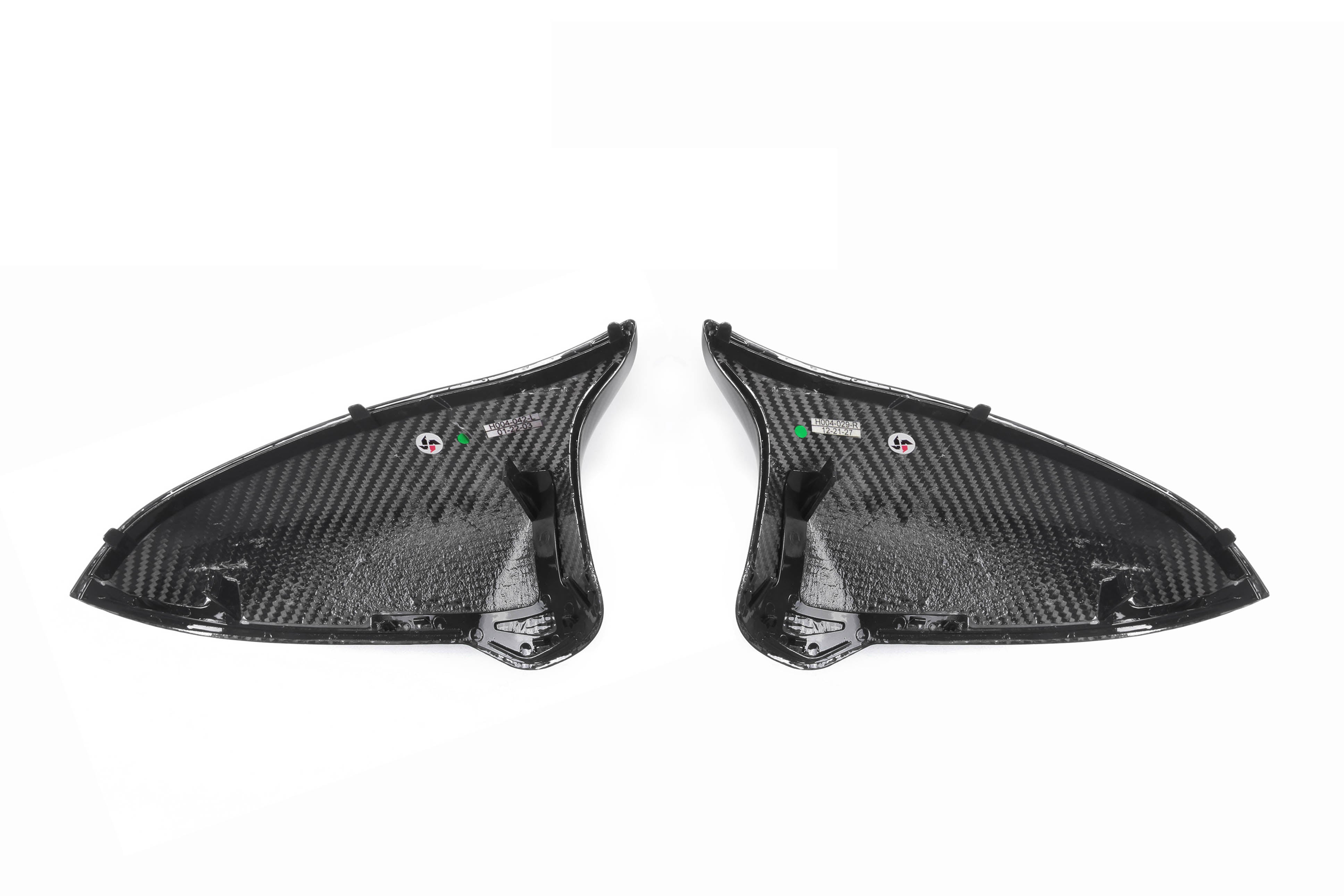 M-Performance Style Pre Pregged Dry Carbon Fiber  Mirrors Caps for BMW M2 Comp F87 / M3 F80 / M4 F82 F83