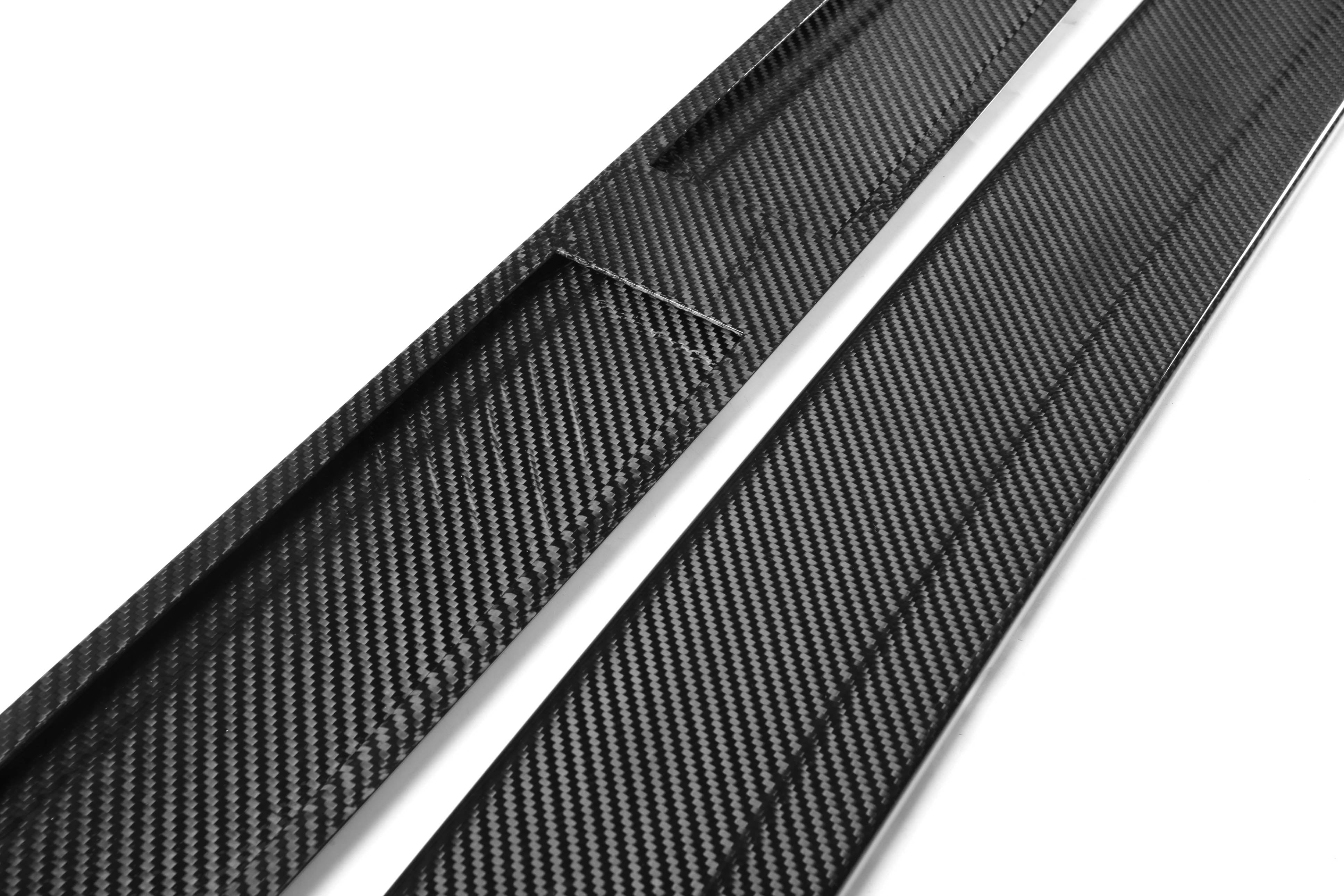 M Performance Style Pre Pregged Dry Carbon Fiber Side Skirts for BMW M3 F80 / M4 F82 F83 2014-2020