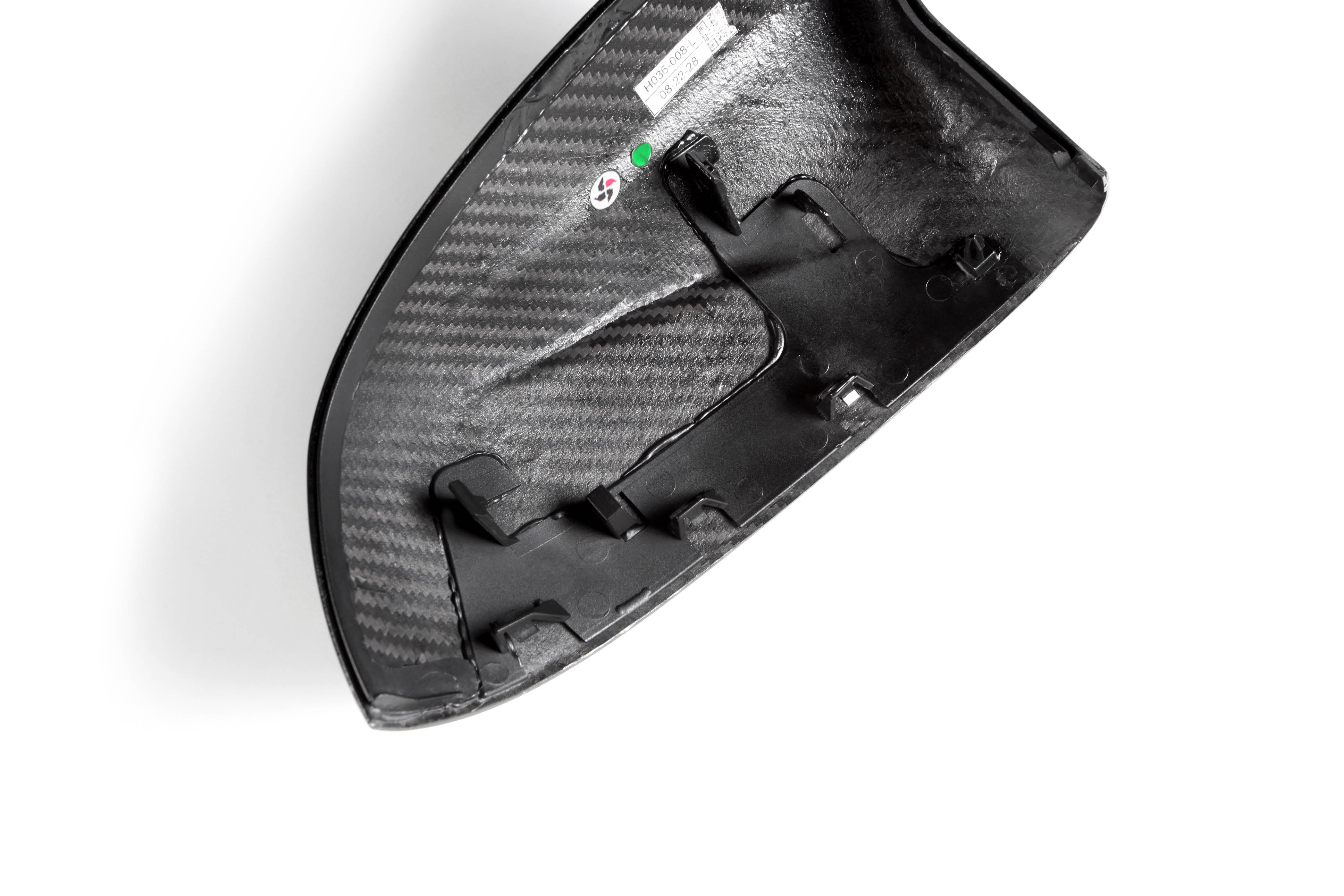 M Performance Style Pre Pregged Dry Carbon Fibre Mirror Caps for BMW X3M/X4M/X5M/X6M F97/F98/F95/F96