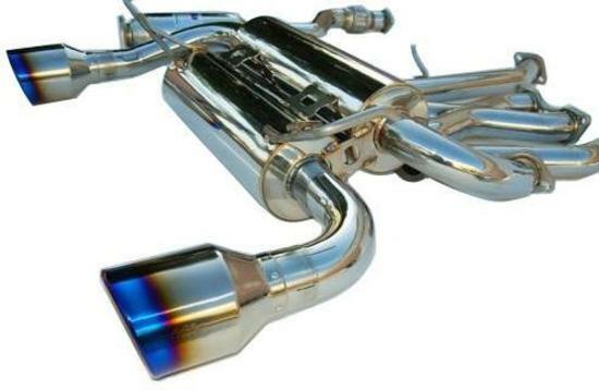 Gemini Catback Exhaust with Titanium Tips - suit Nissan 350Z