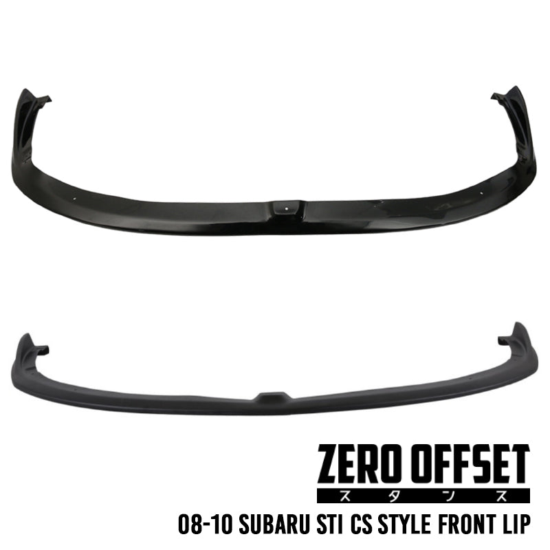 CS Style Front Lip for Subaru WRX STI 2008-2010